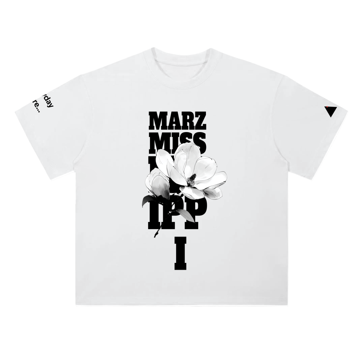 Heavyweight Drop Shoulder Cotton T-Shirt
