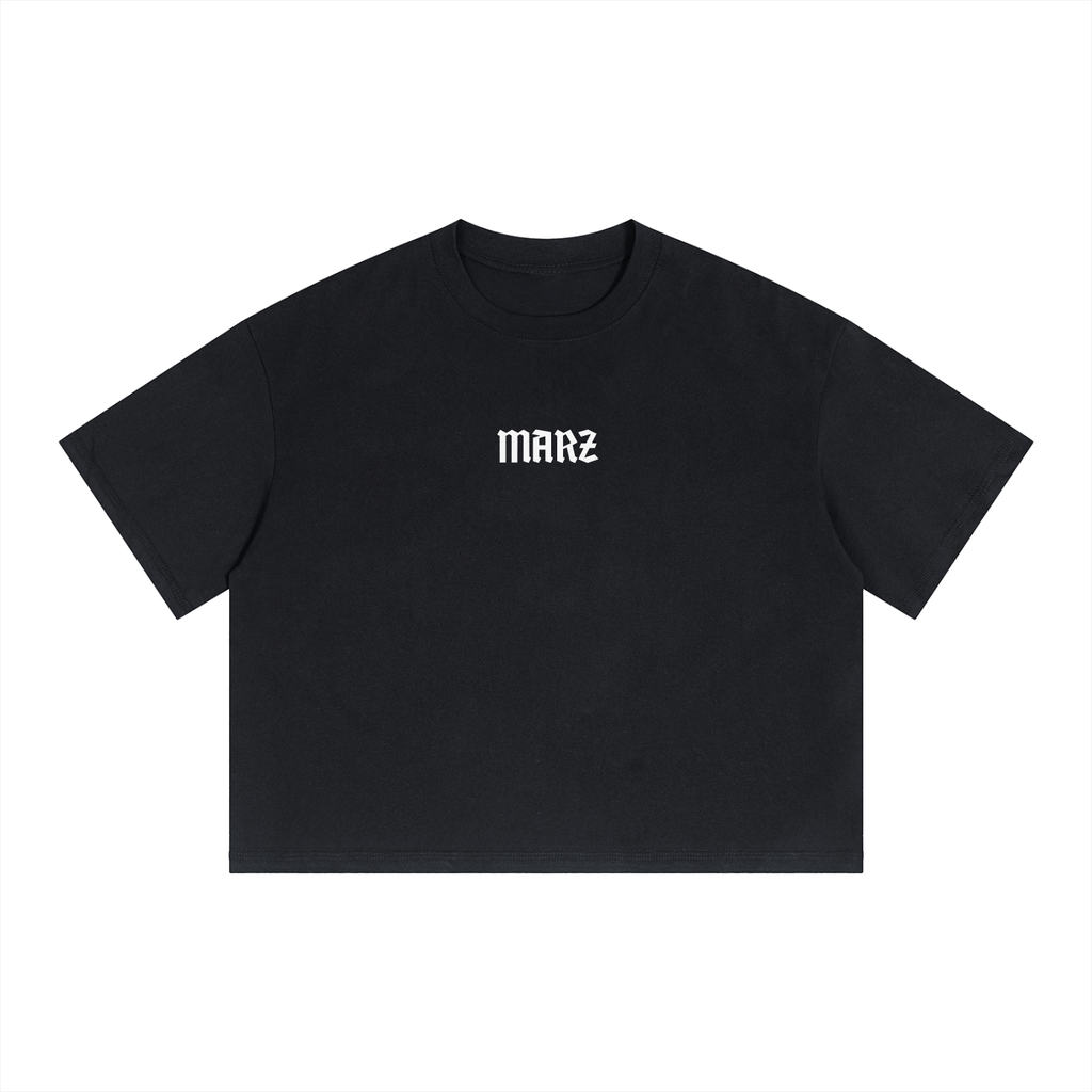 MARZ Crucible Unisex Boxy Drop Shoulder Crop T-Shirt