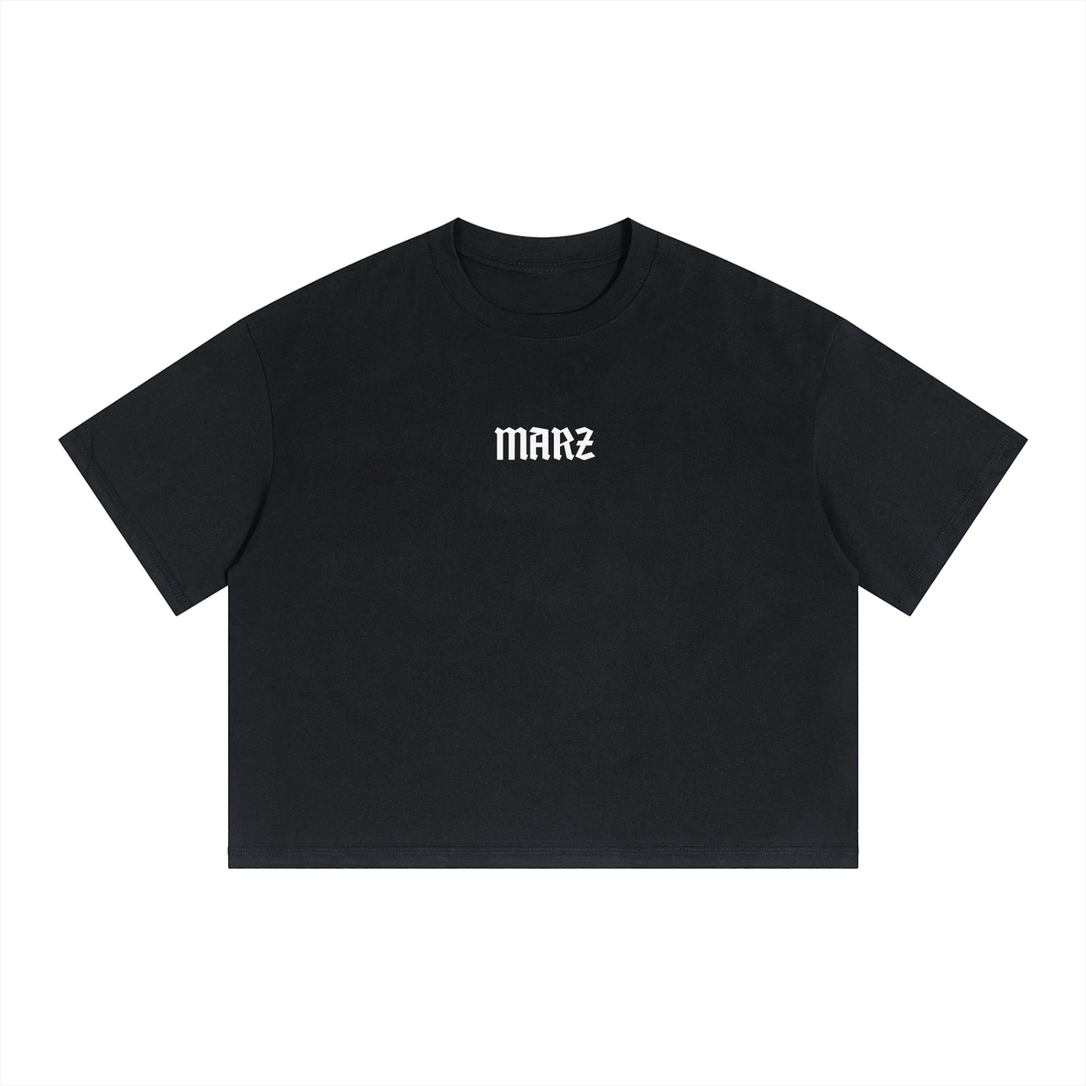 MARZ Crucible Unisex Boxy Drop Shoulder Crop T-Shirt