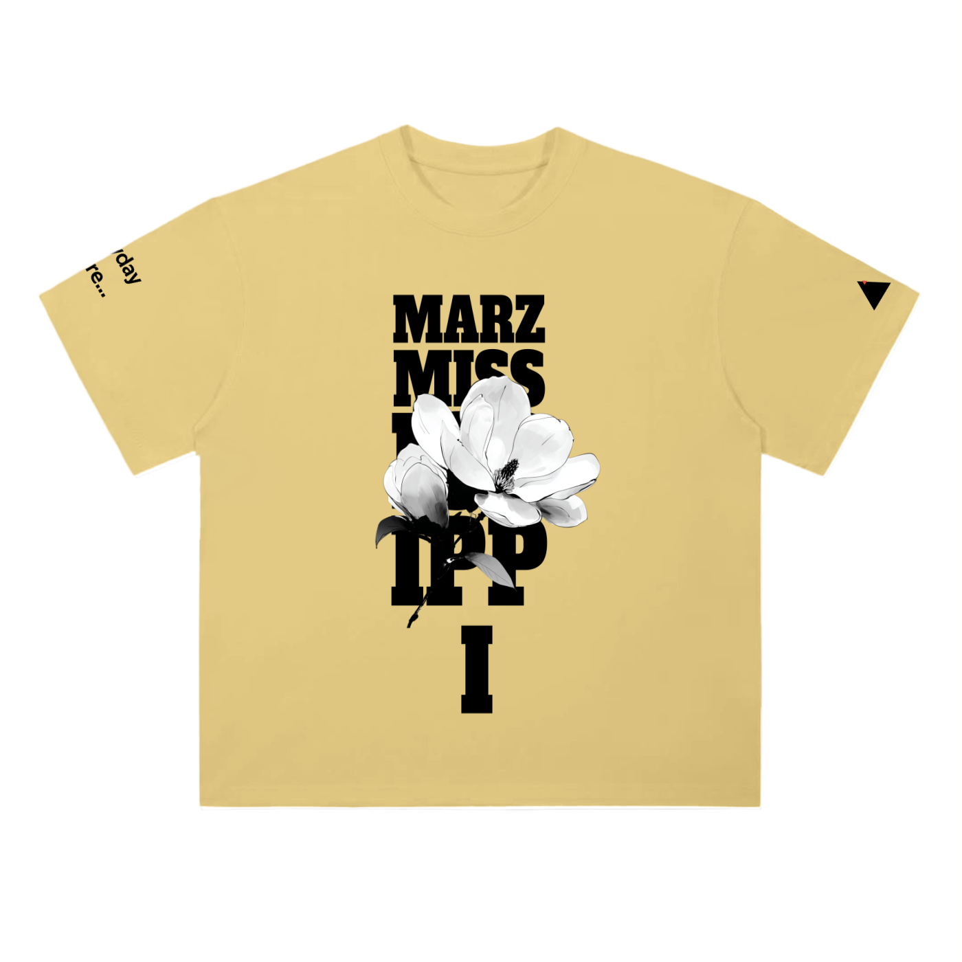 Heavyweight Drop Shoulder Cotton T-Shirt