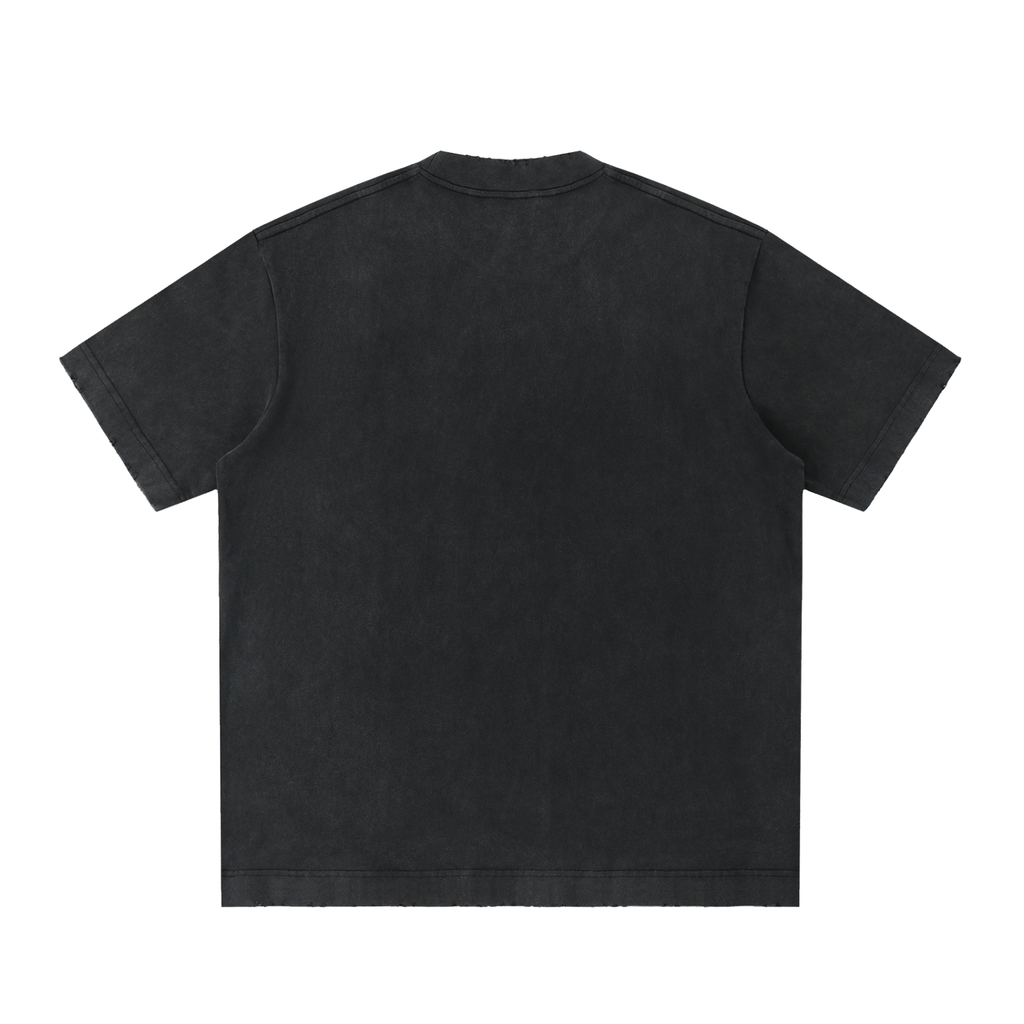EmotionallyUnavailable Heavyweight Vintage Washed Frayed T-Shirt