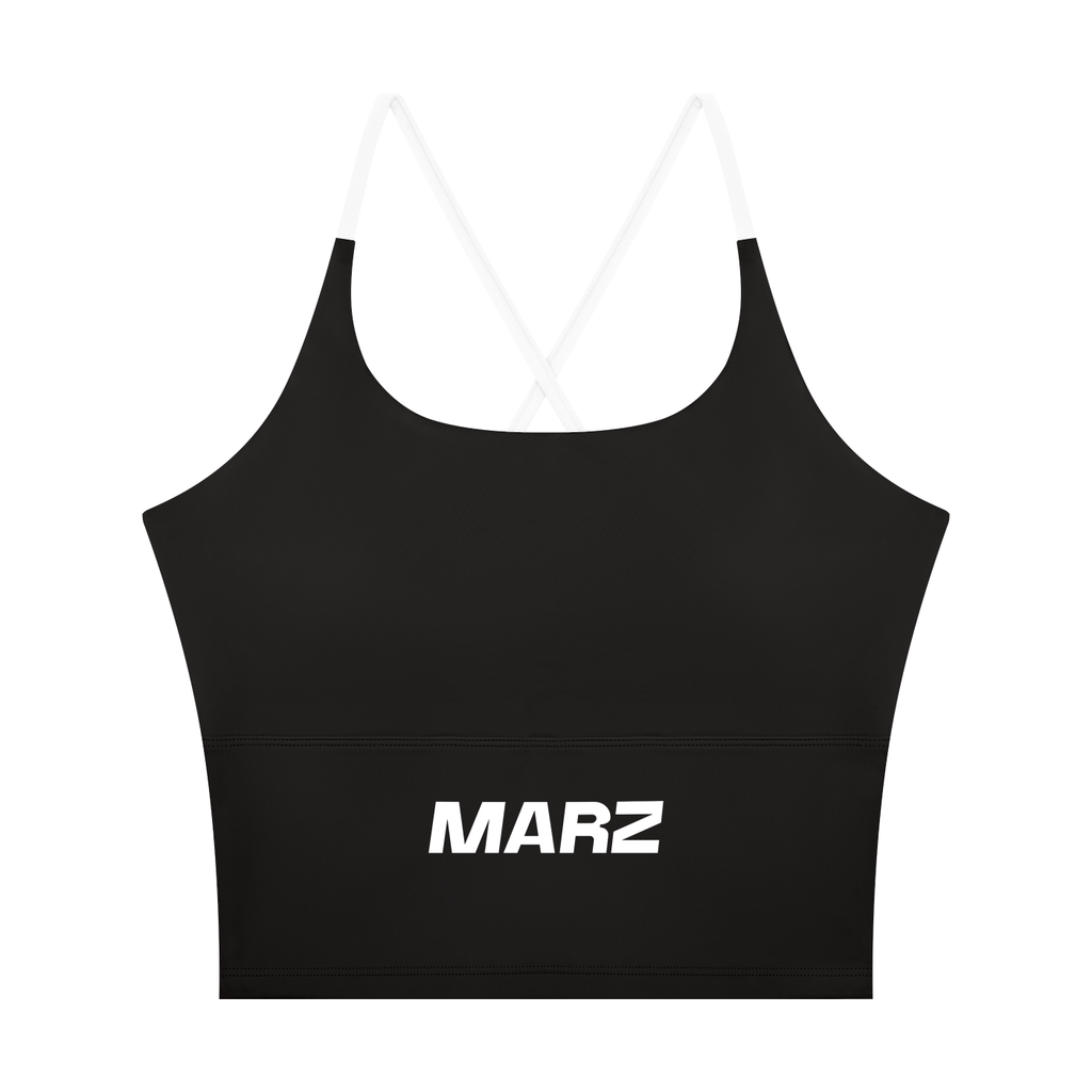 MARZ Women's Color Block Yoga Tank Top