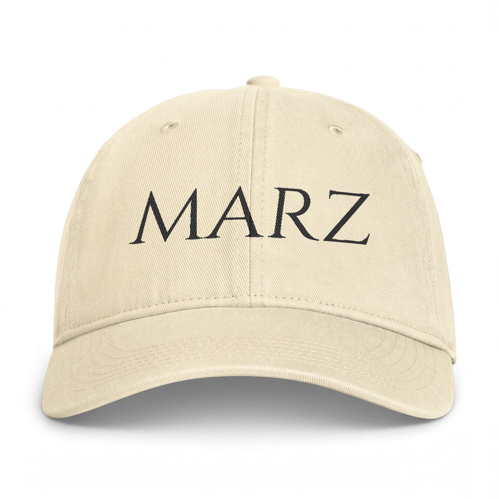 MARZ Coastal Washed Vintage Cotton Baseball Cap