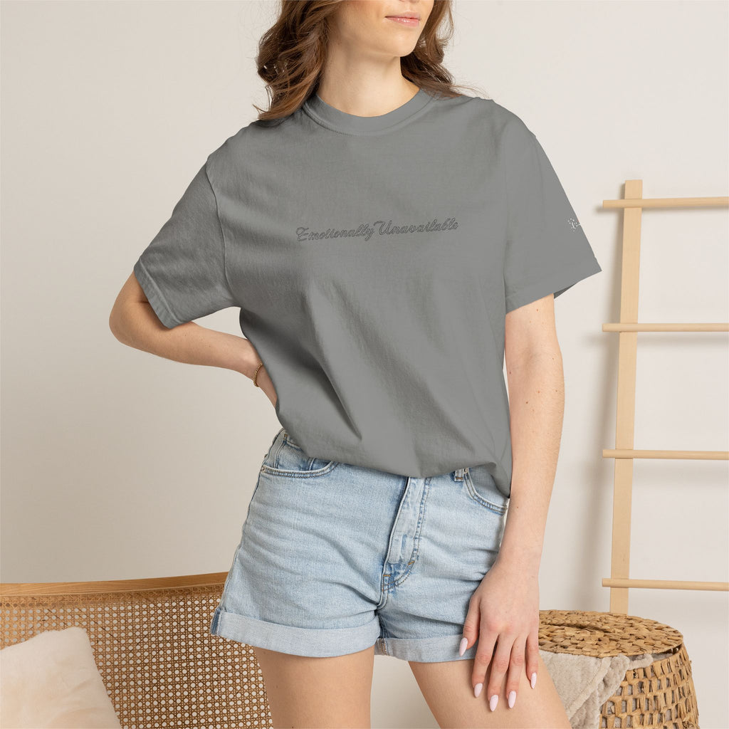 Garment-Dyed Unisex T-Shirt: Comfortable Everyday Wear, Gift for Friends, Casual Outfit, Summer Style, Eco-Friendly Fashion