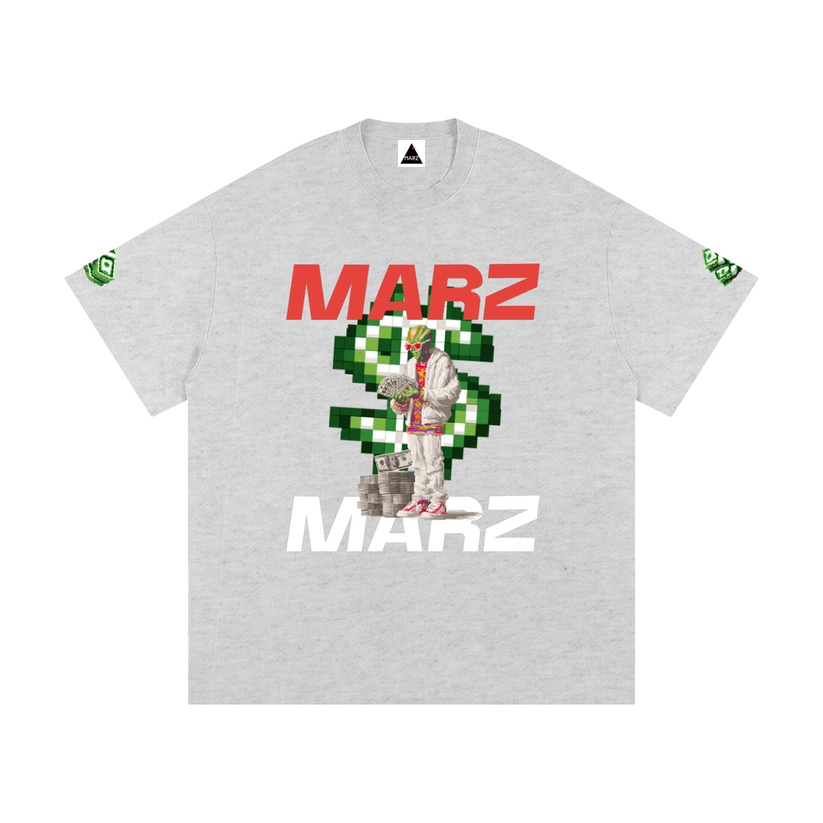MARZ Alien Heavyweight Loose Fit T-Shirt