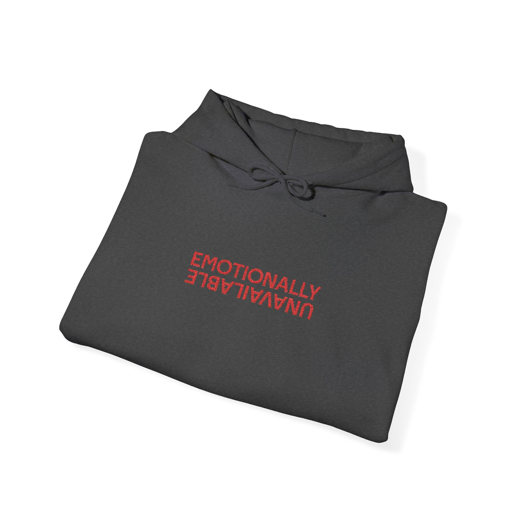 EmotionallyUnavailble Embroidered Hoodie