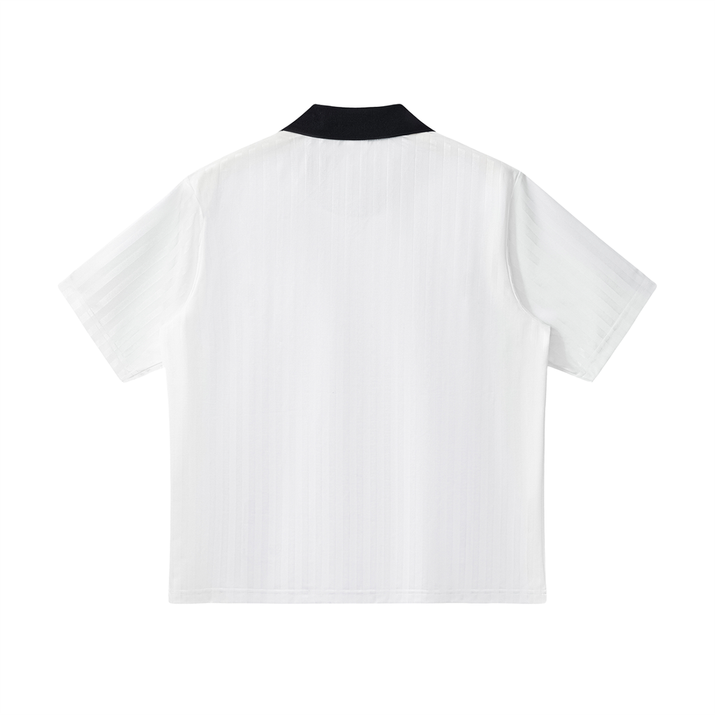 MARZ Dirty South Contrast Collar Striped Soccer Jersey