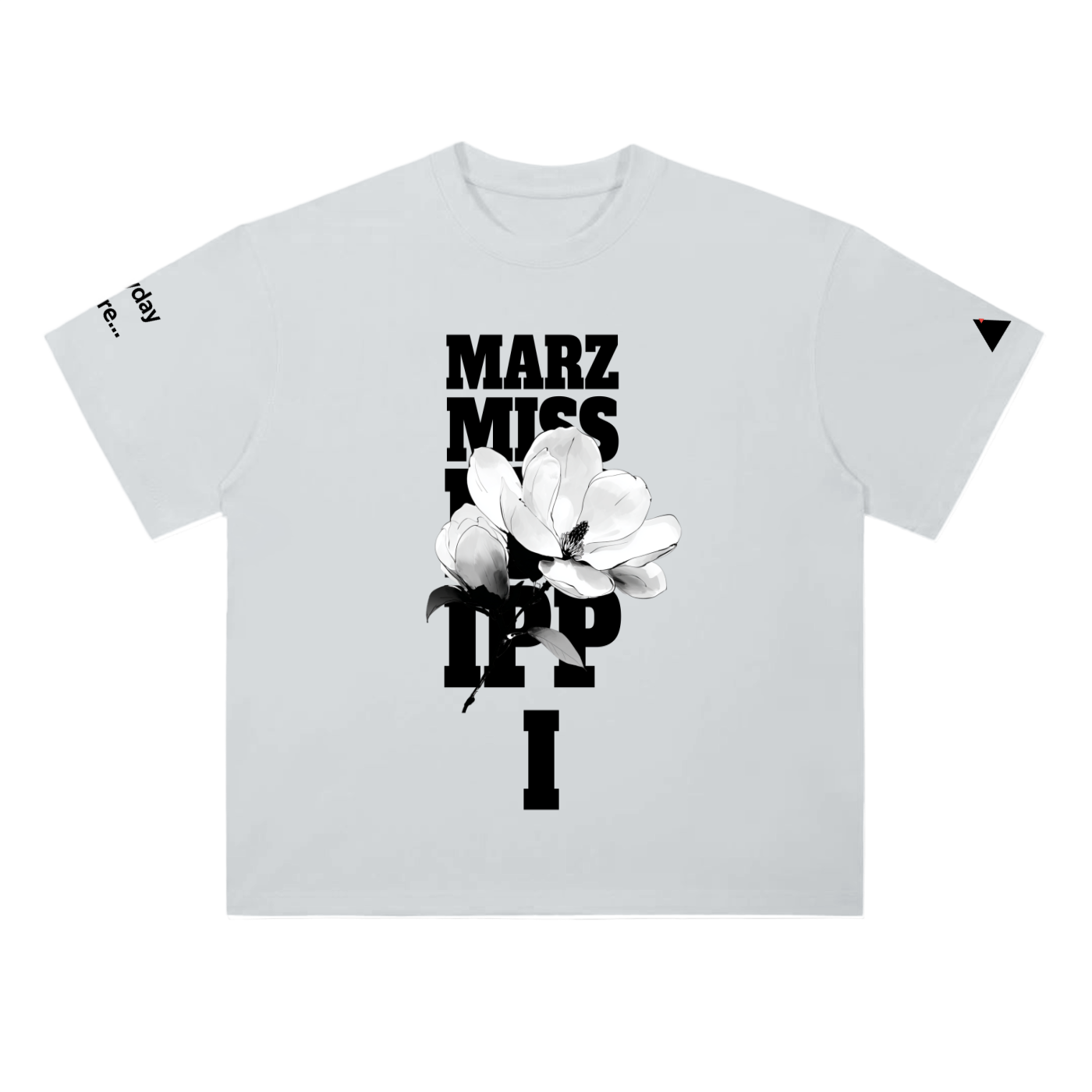 Heavyweight Drop Shoulder Cotton T-Shirt