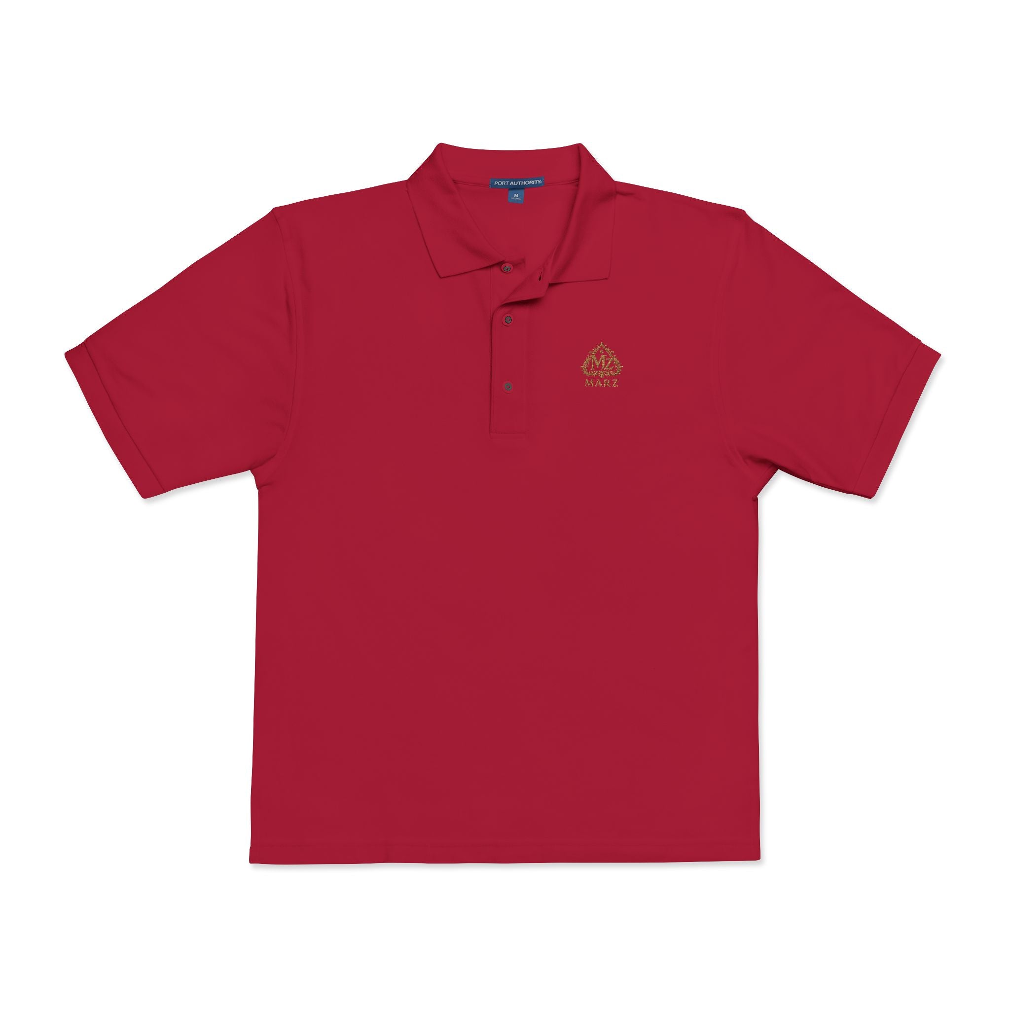 MARZ Embroidered Crest Polo