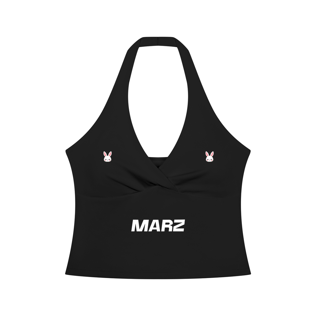MARZ Blossom Bunny Women’s Crop Yoga Sports Jacket