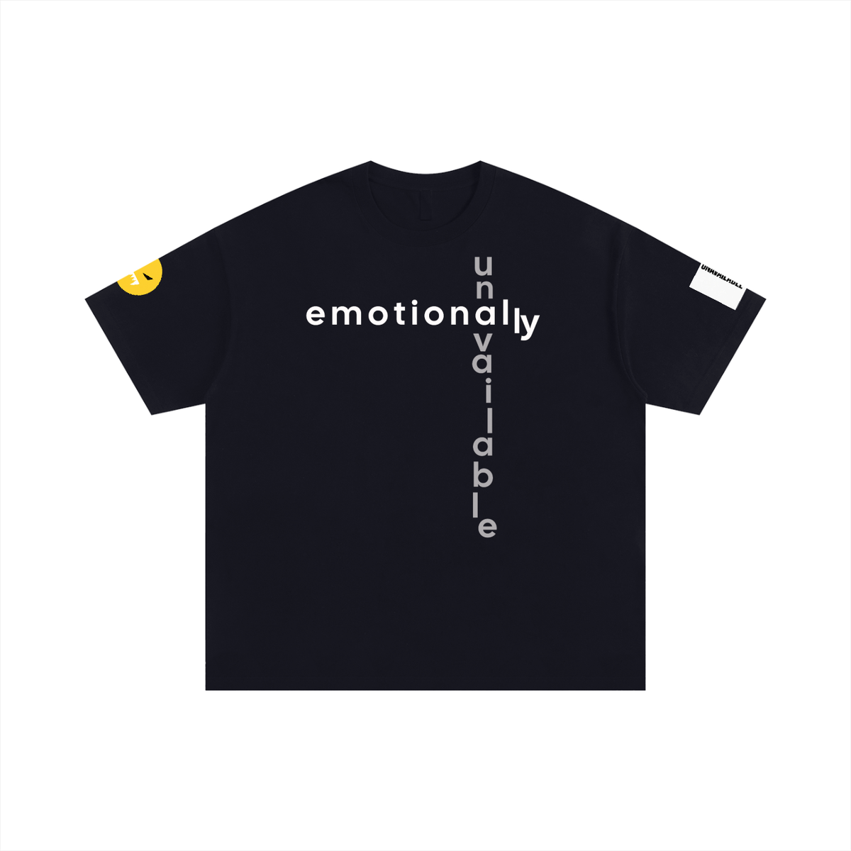 Emotionally Unavailable/MARZ Unisex Oversized Cotton T-Shirt