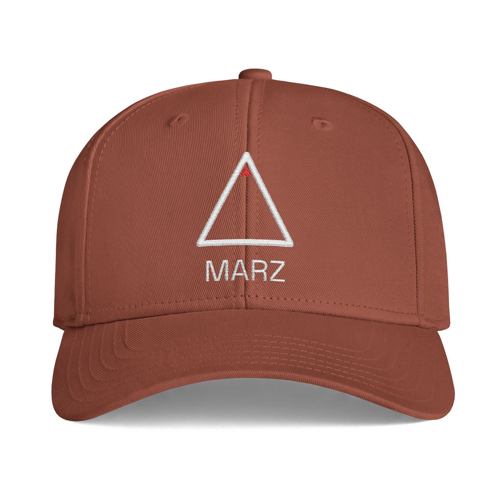 Triangle Icon Embroidered Cap — MARZ Logo Baseball Hat