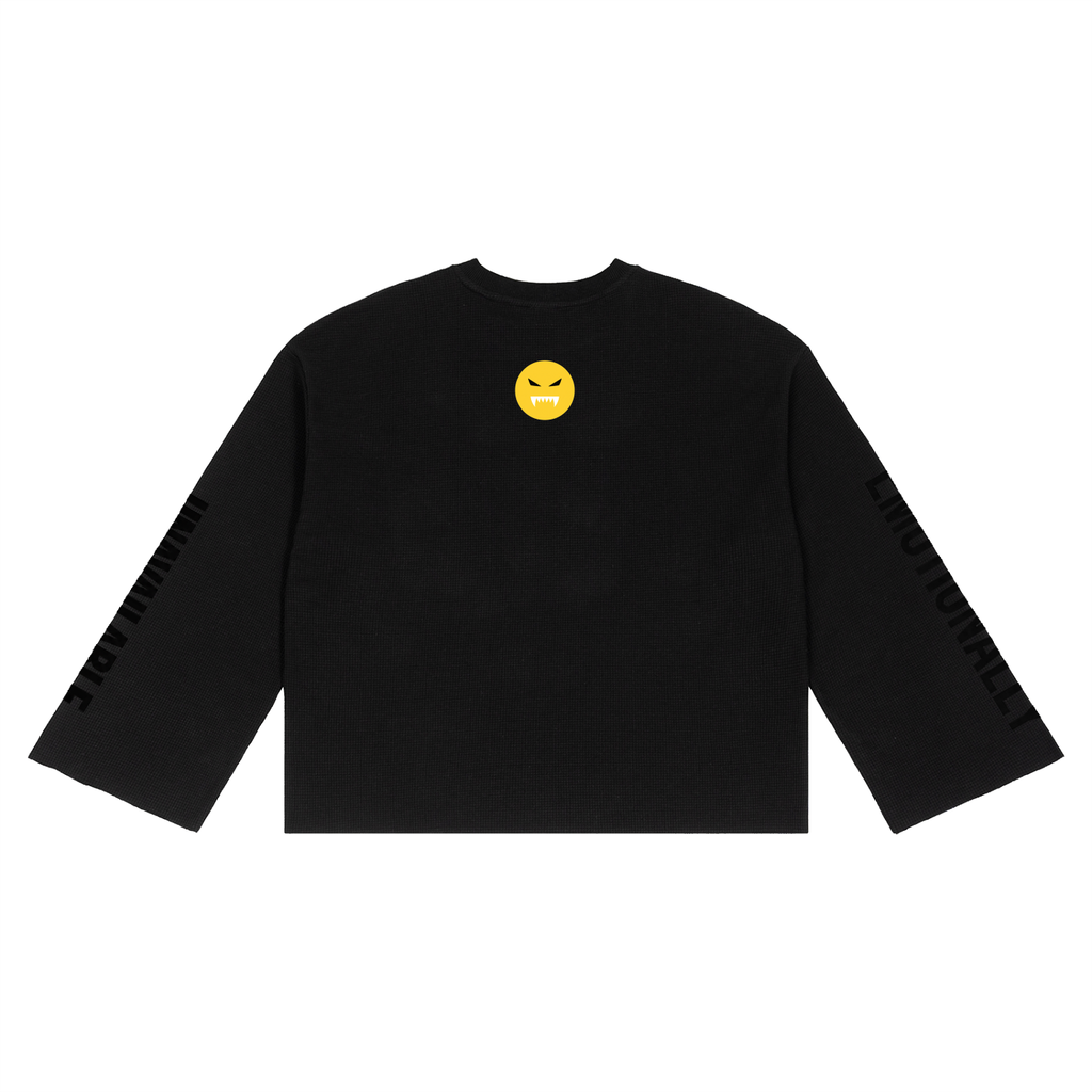 MARZ Kuma-chi Unisex Waffle Raw Edge T-Shirt