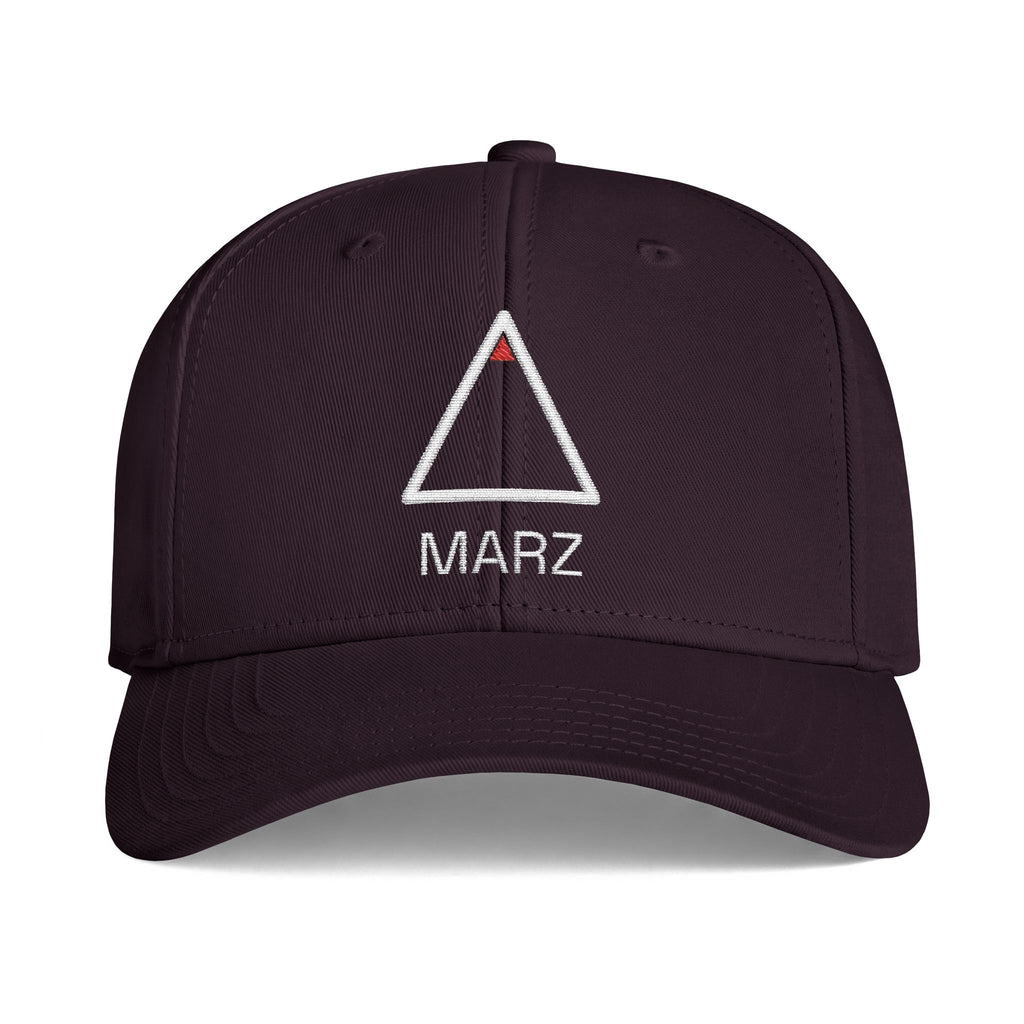 Triangle Icon Embroidered Cap — MARZ Logo Baseball Hat