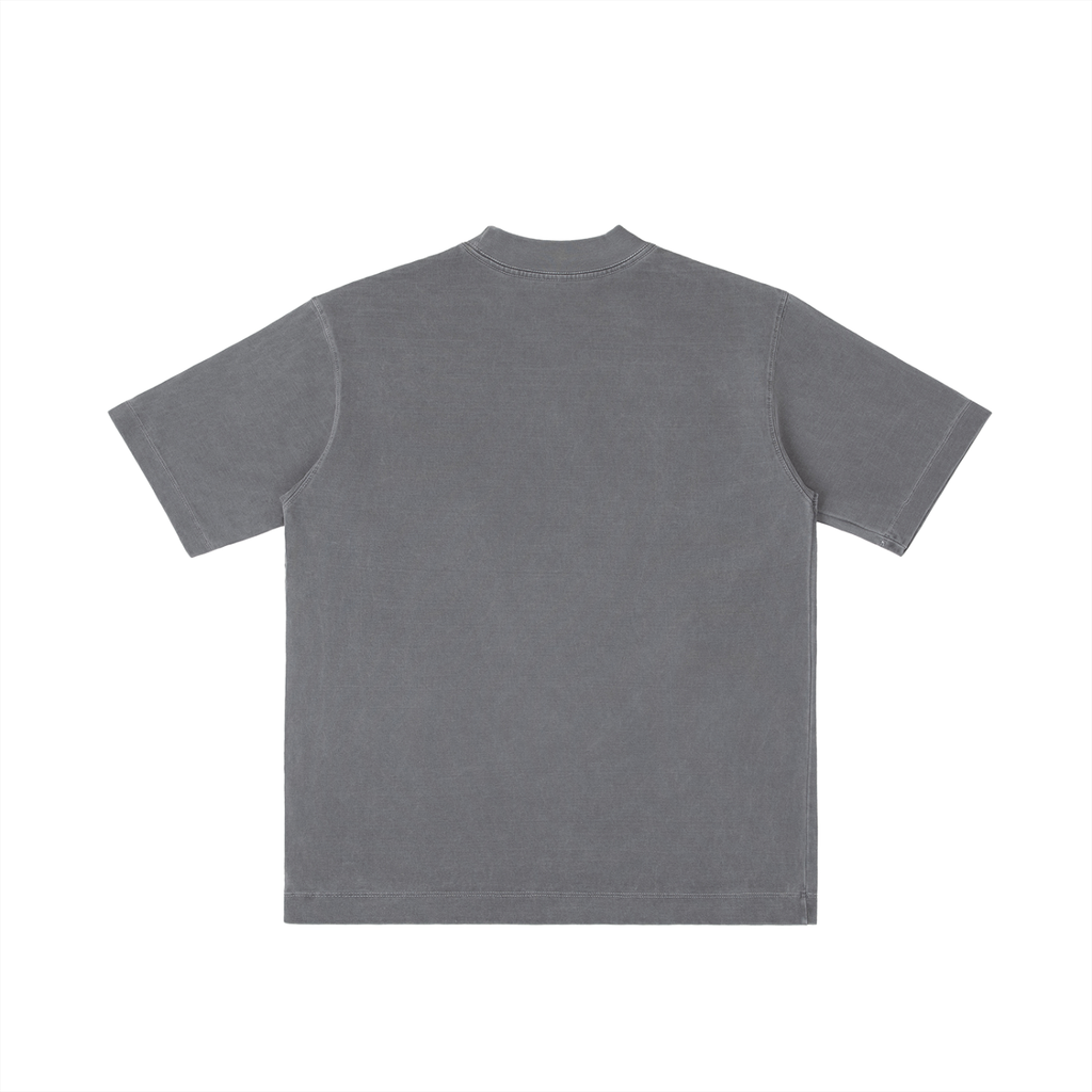 MARZ Retro Vintage Wash Drop Shoulder T-shirt