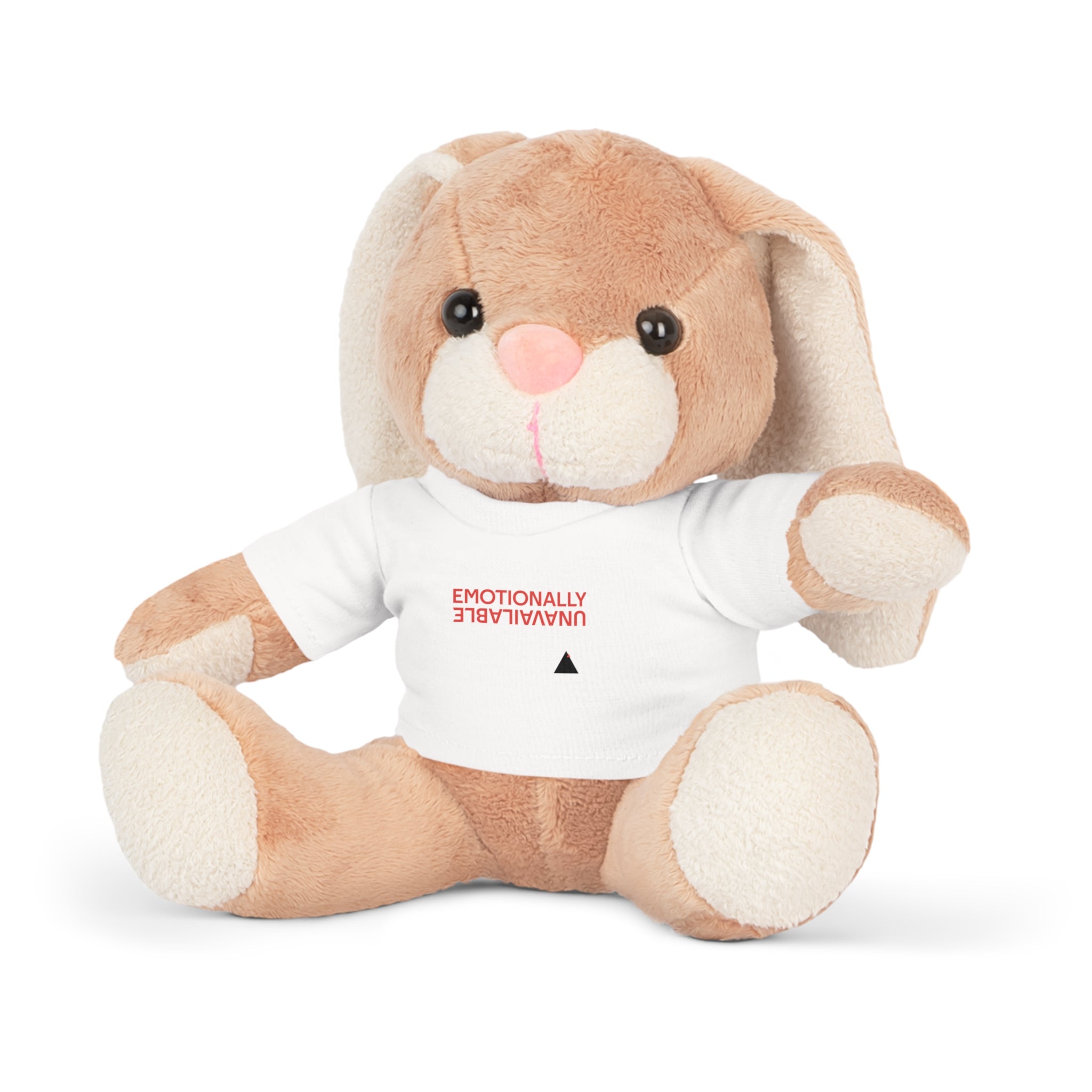 Teddy Bear Plush — 'Emotionally Unavailable' T‑Shirt Cute Gift
