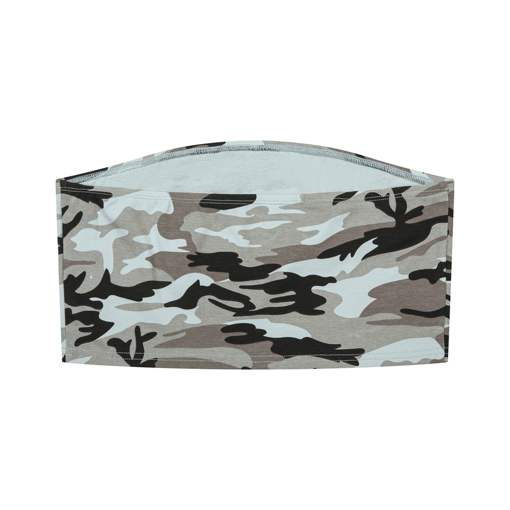 MARZ Women’s Camo Cropped Tube Top