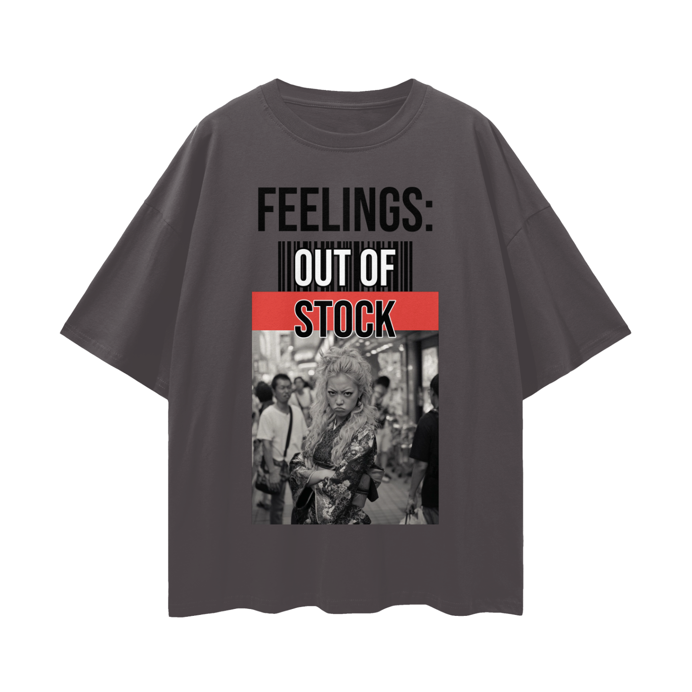 Streetwear Loose Drop Shoulder T-Shirt