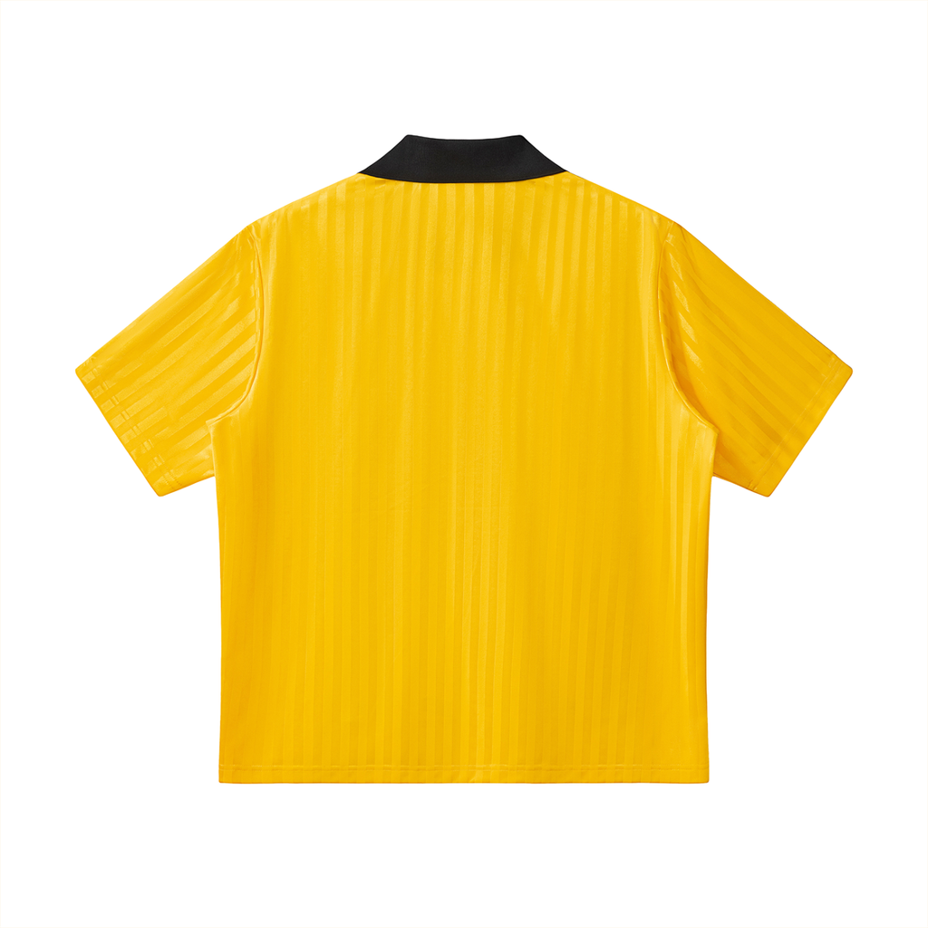 MARZ Dirty South Contrast Collar Striped Soccer Jersey