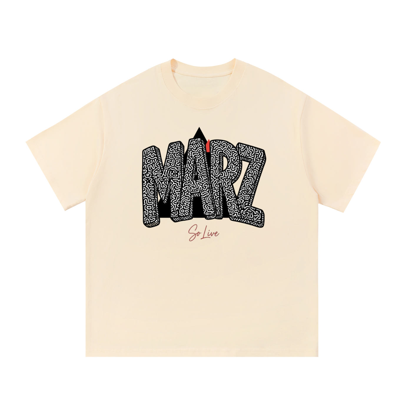 MARZ Everyday So Live Essential Cotton T-Shirt