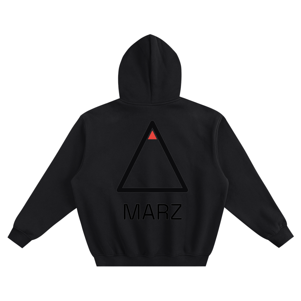 MARZ Transcendent Fleeced Boxy Hoodie