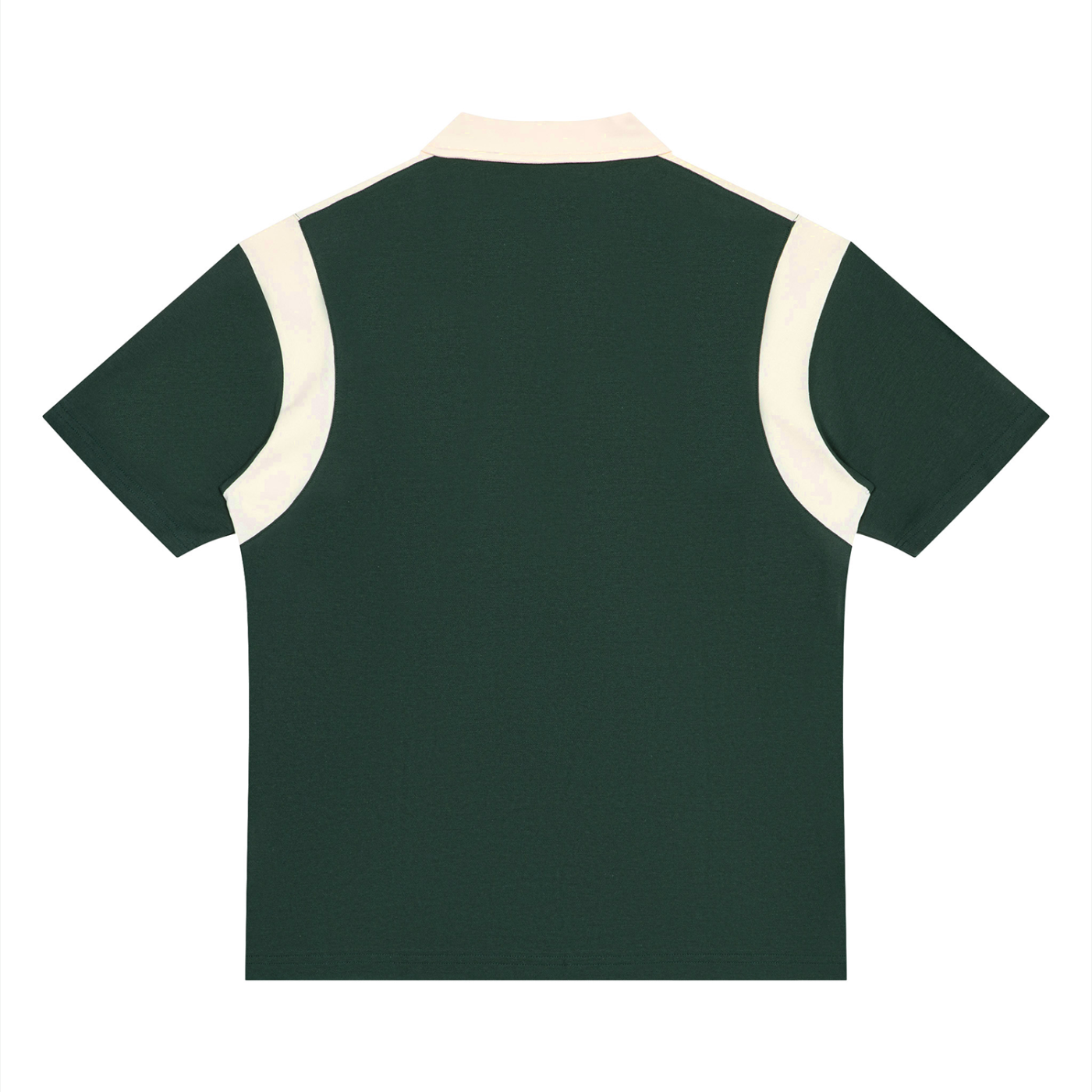 EmotionallyUnavailable Unisex Color Block Quarter Zip Polo Shirt