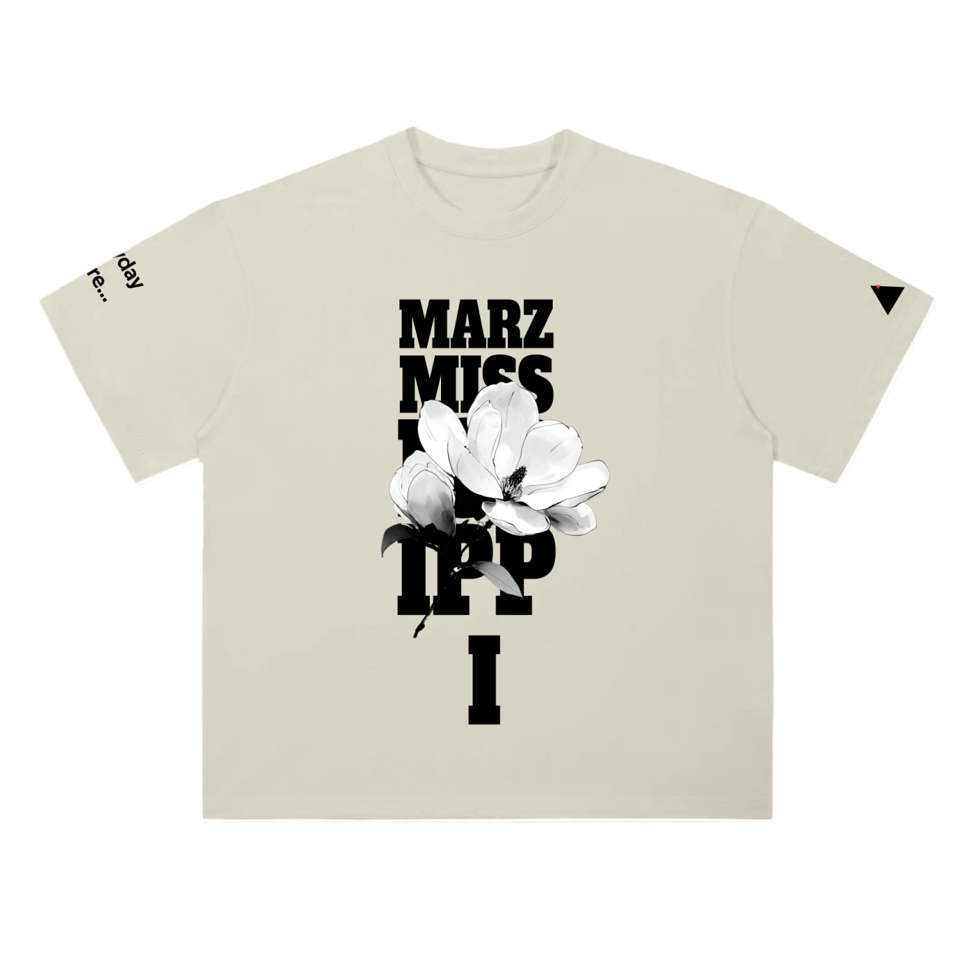 Heavyweight Drop Shoulder Cotton T-Shirt