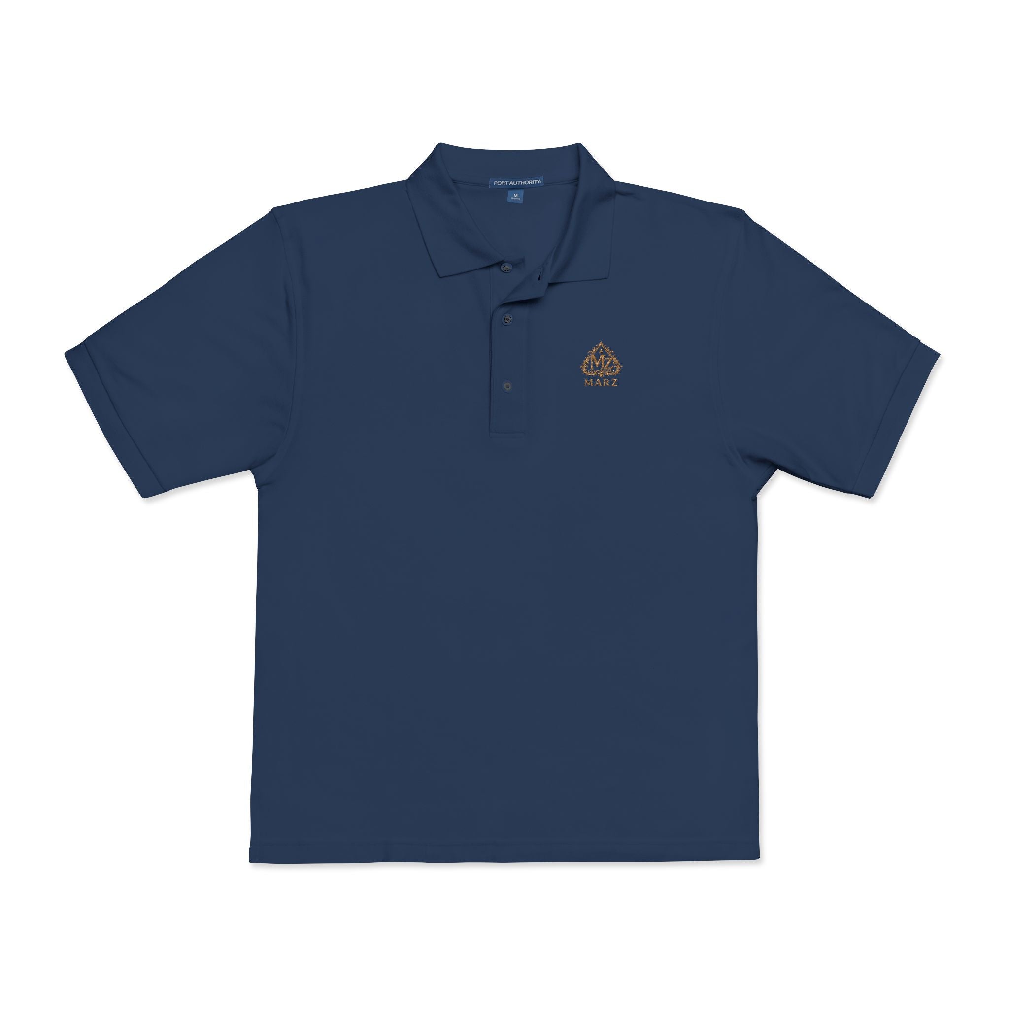 MARZ Embroidered Crest Polo