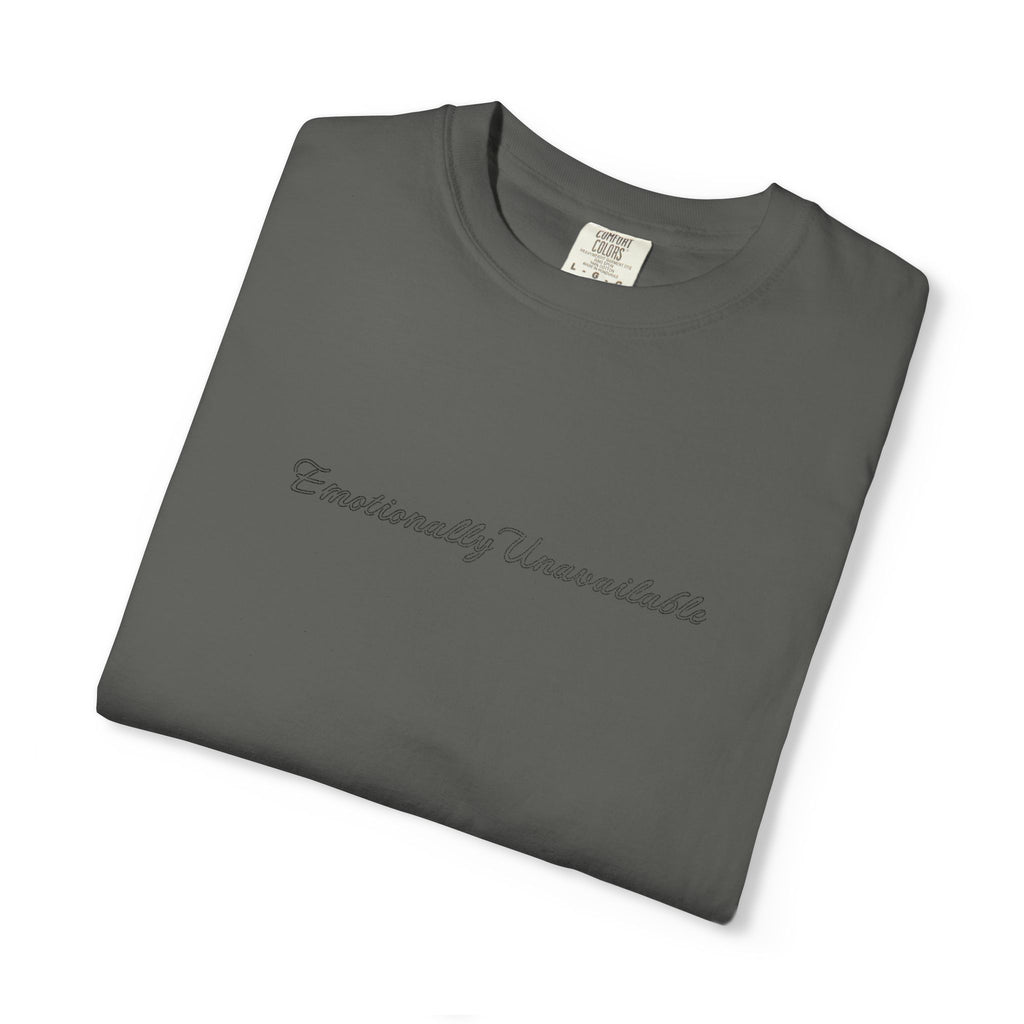 Garment-Dyed Unisex T-Shirt: Comfortable Everyday Wear, Gift for Friends, Casual Outfit, Summer Style, Eco-Friendly Fashion