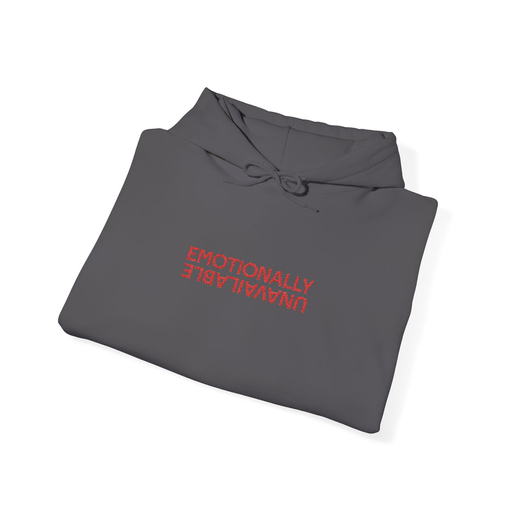 EmotionallyUnavailble Embroidered Hoodie