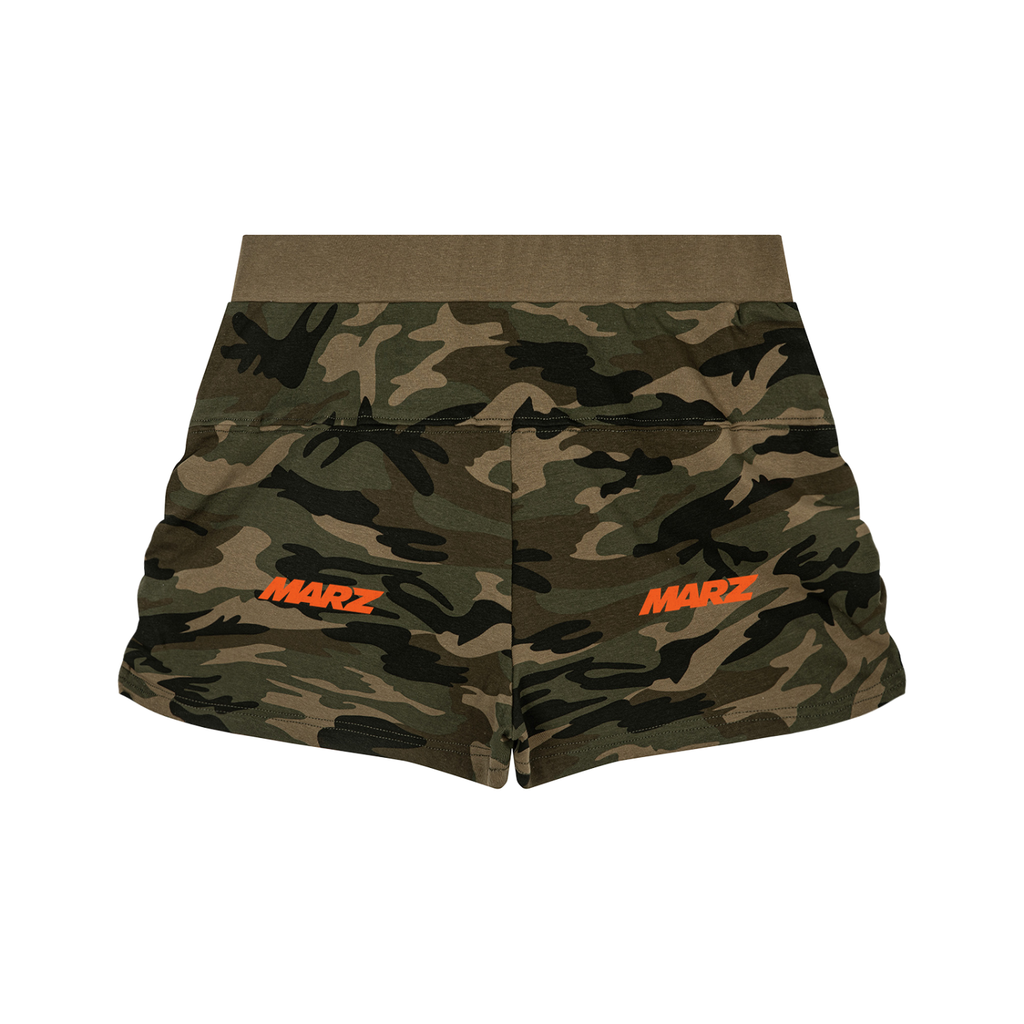 MARZ Women's Slim Camo Shorts