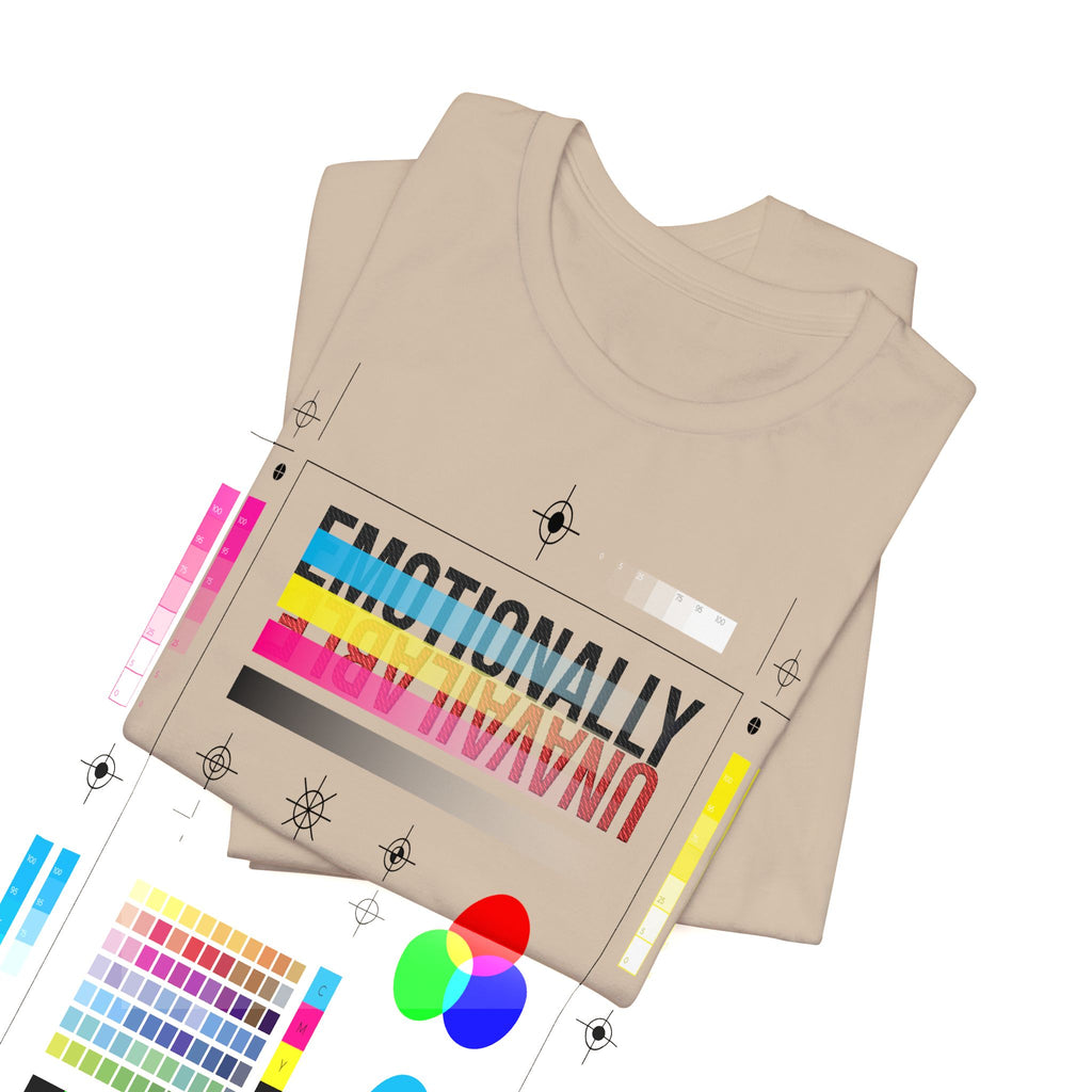 Emotionally Unavailable Tee - Embroidered