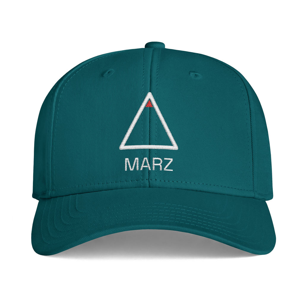 Triangle Icon Embroidered Cap — MARZ Logo Baseball Hat