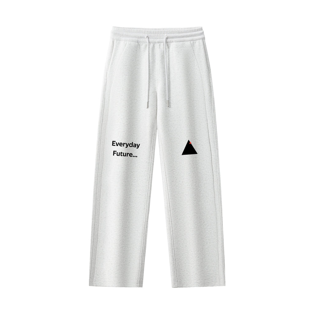 Essential Drawstring Straight-Leg Sweatpants