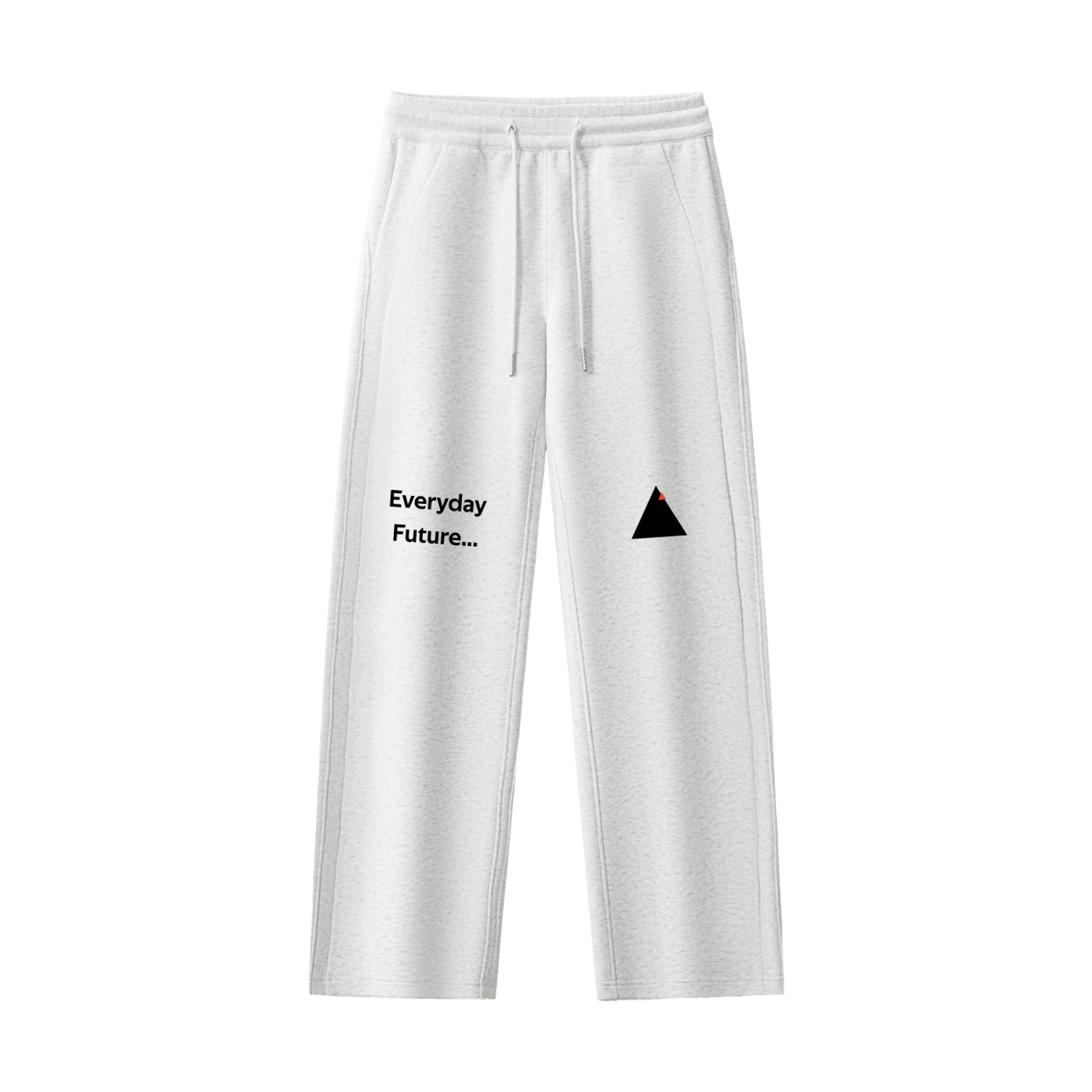 Essential Drawstring Straight-Leg Sweatpants