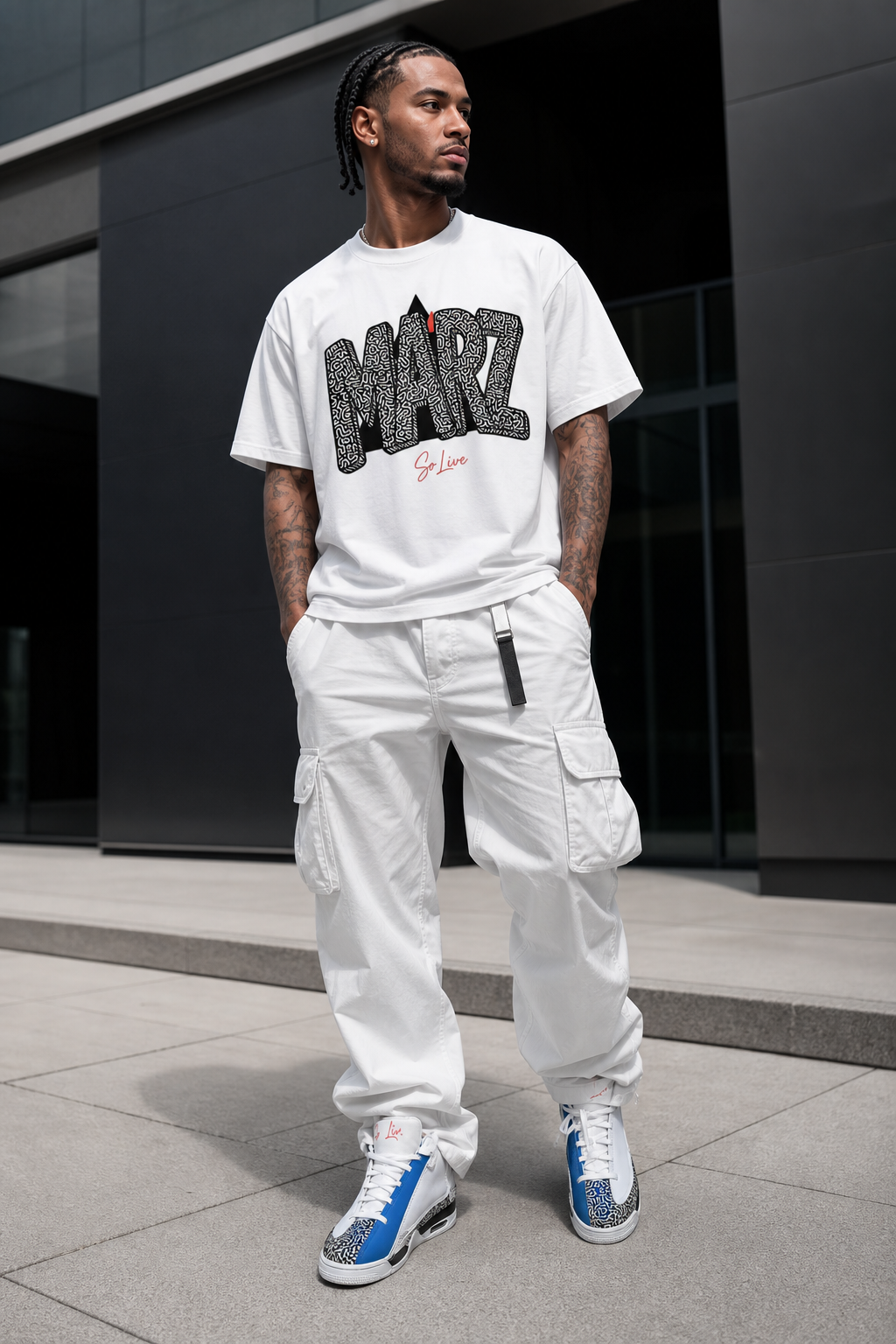 MARZ Everyday So Live Essential Cotton T-Shirt