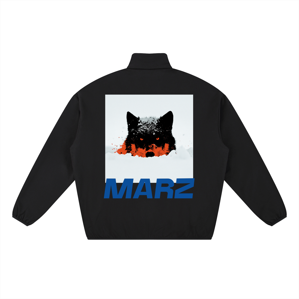 MARZ Hidden Wolf Essential Heavyweight Stand Collar Jacket