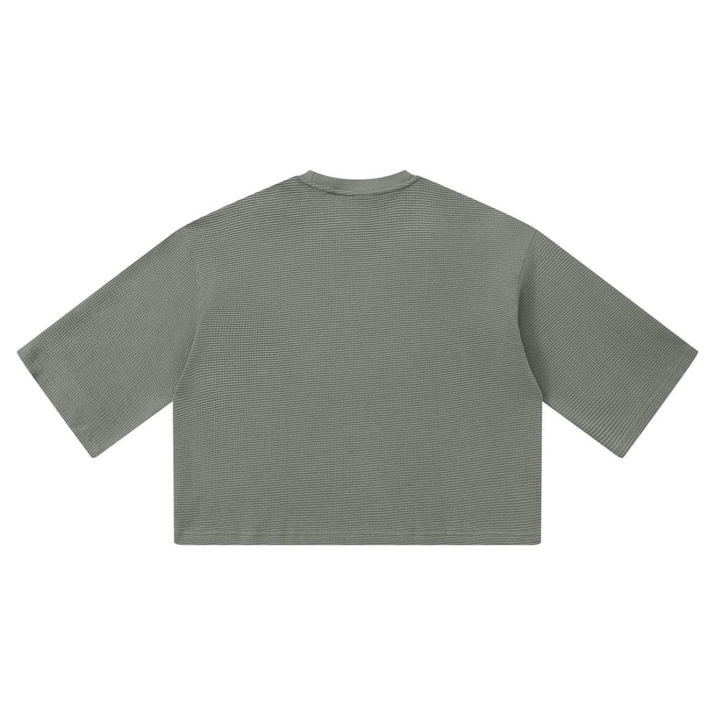 MARZ Musashi v Tora Yuki Tatakai Unisex Waffle Boxy T-Shirt