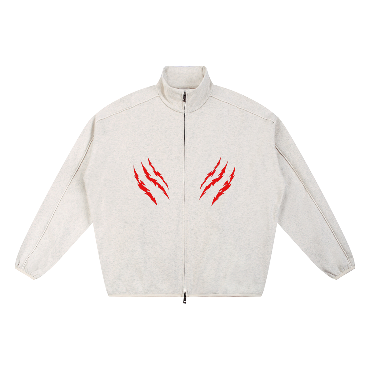 MARZ Hidden Wolf Essential Heavyweight Stand Collar Jacket