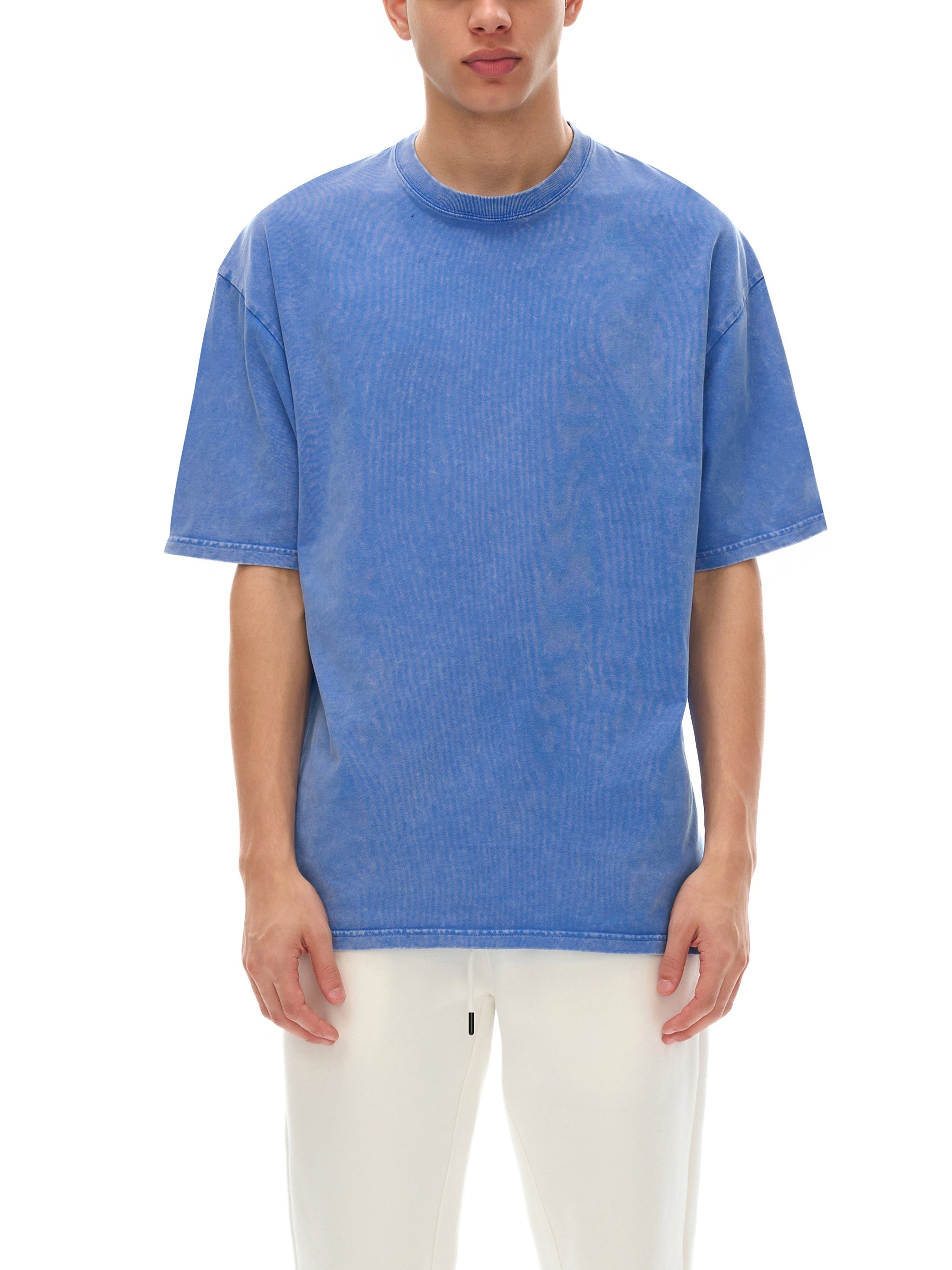 Ride or Die Valkyrie Snow Washed Oversized Cotton T-Shirt