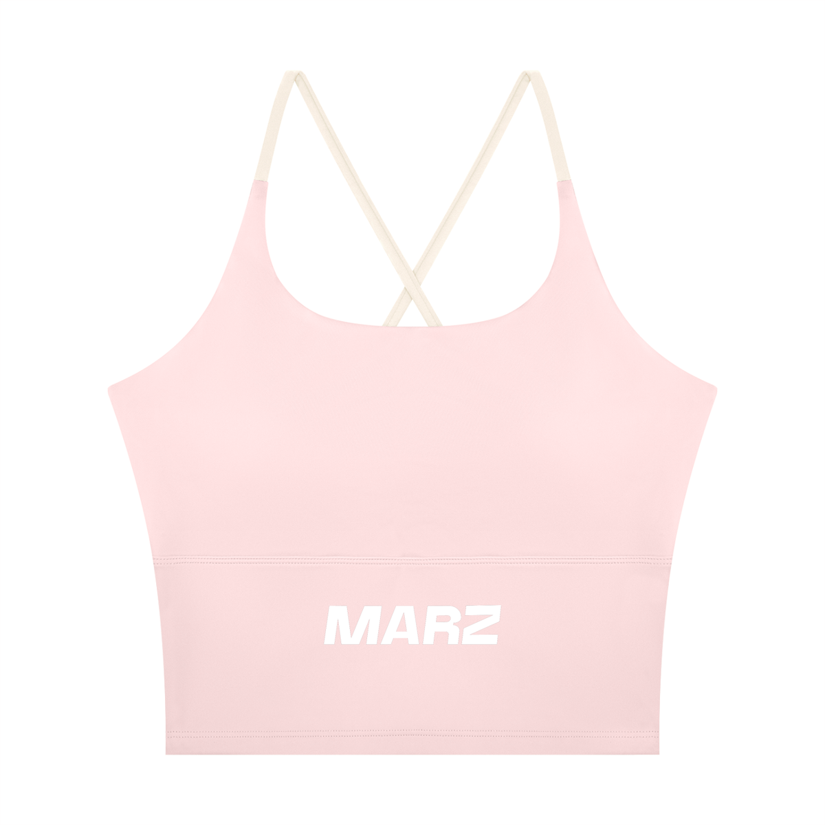 MARZ Women's Color Block Yoga Tank Top
