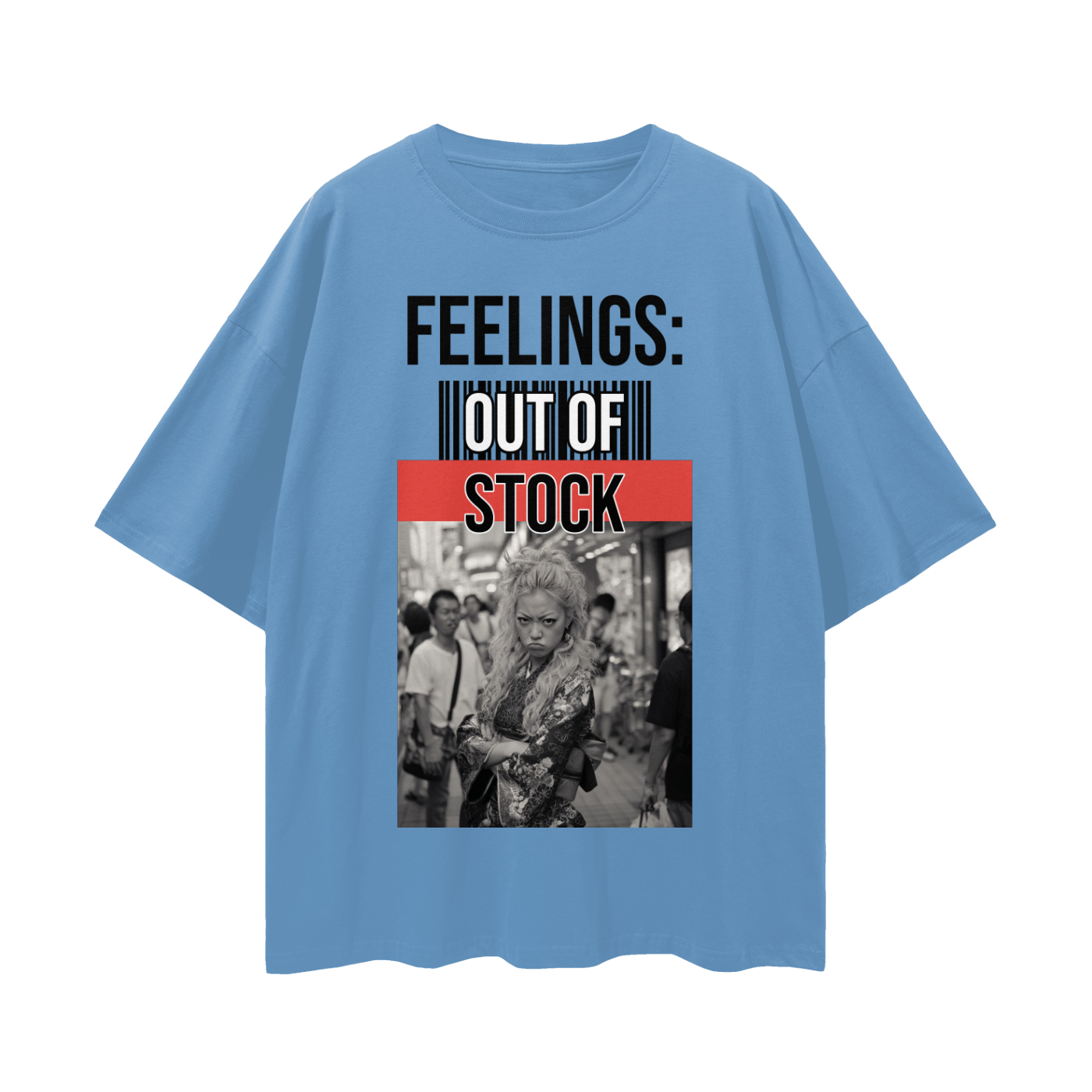 Streetwear Loose Drop Shoulder T-Shirt