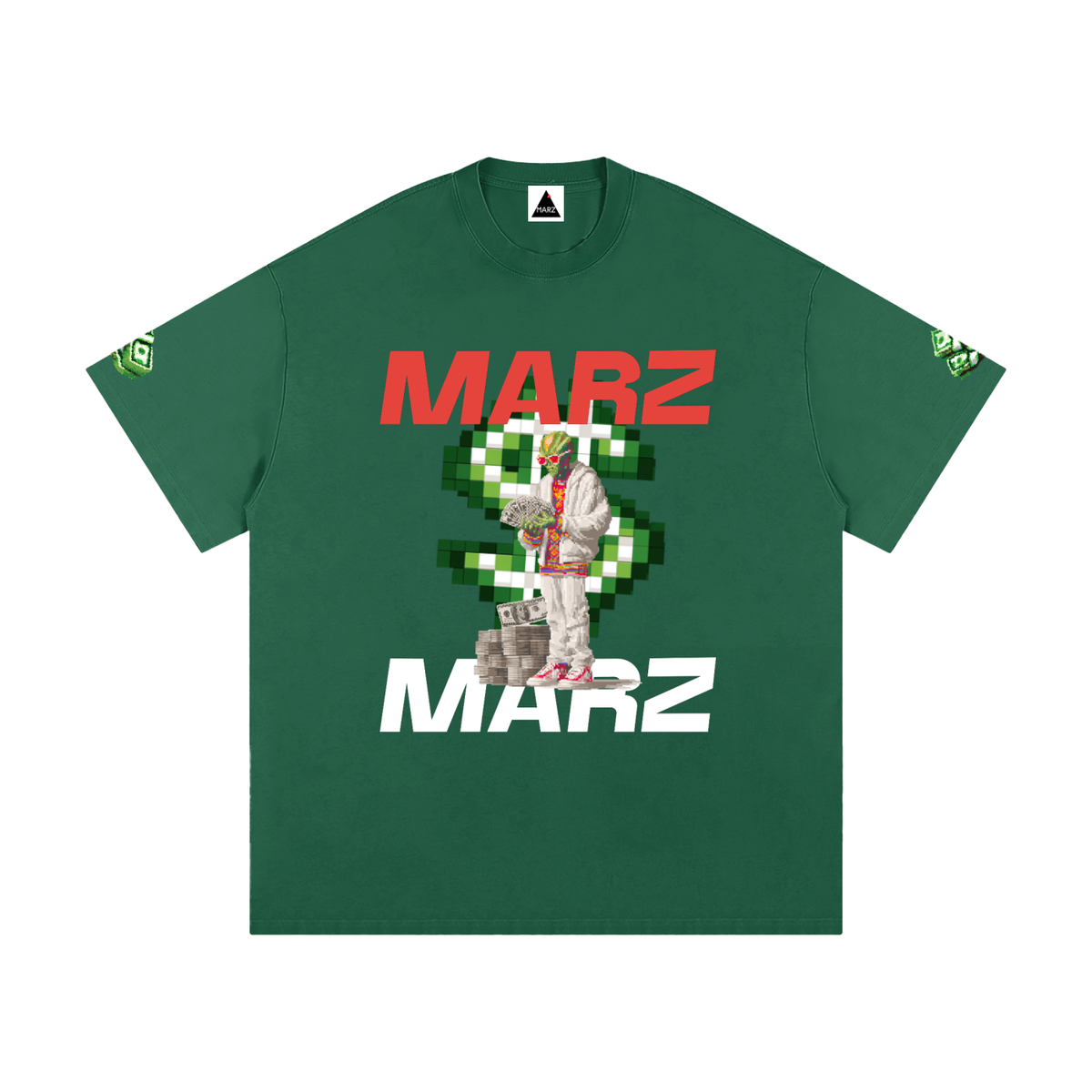 MARZ Alien Heavyweight Loose Fit T-Shirt