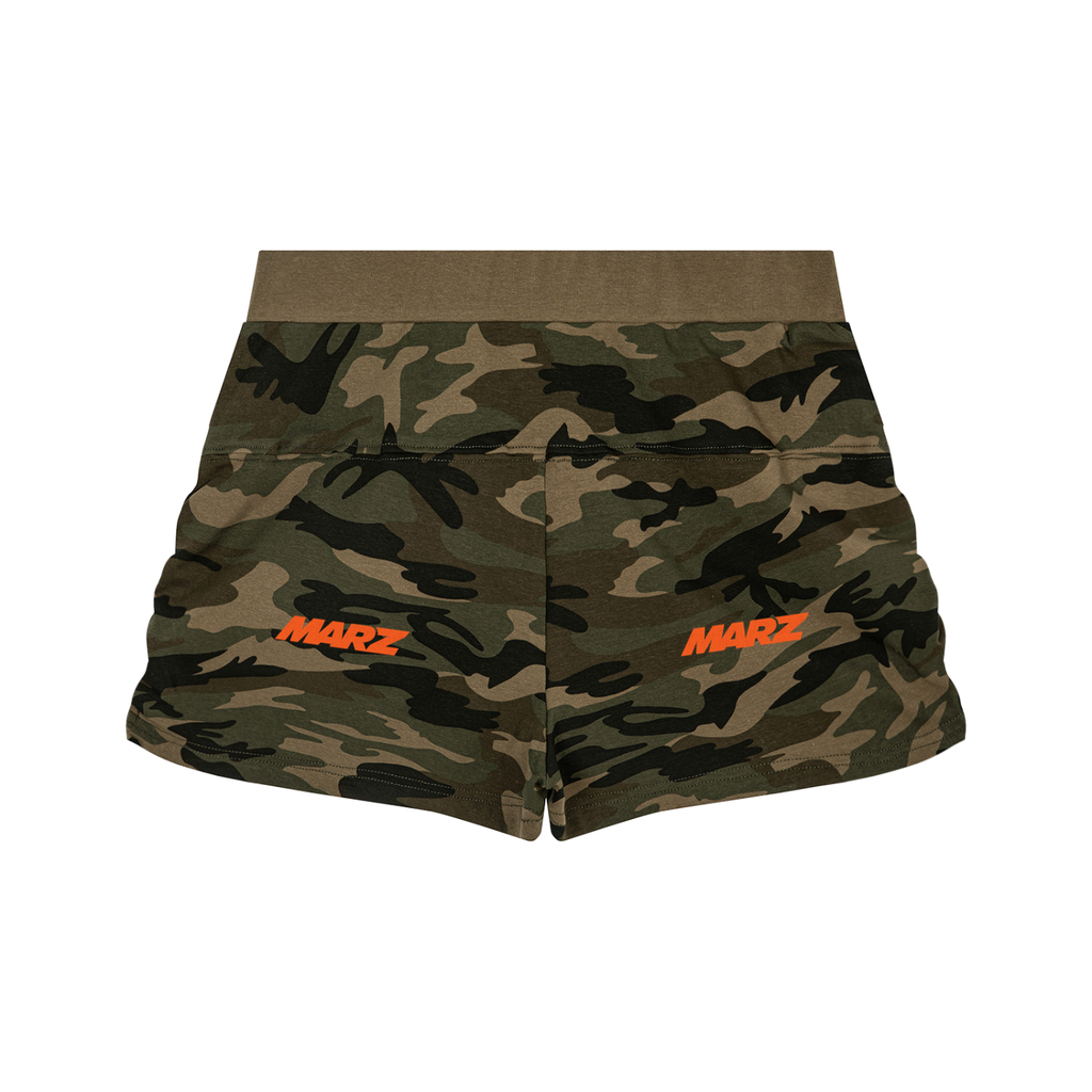 MARZ Women's Slim Camo Shorts