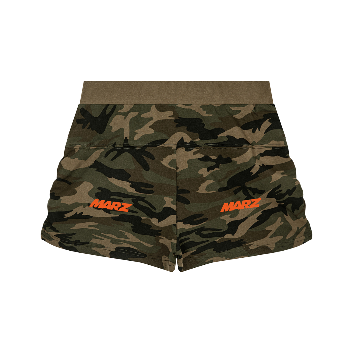 MARZ Women's Slim Camo Shorts