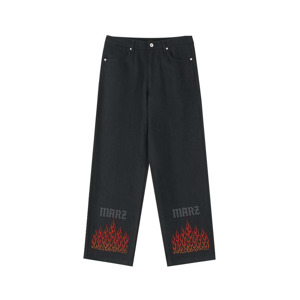 MARZ Crucible Heavyweight Cotton Straight-Leg Pants