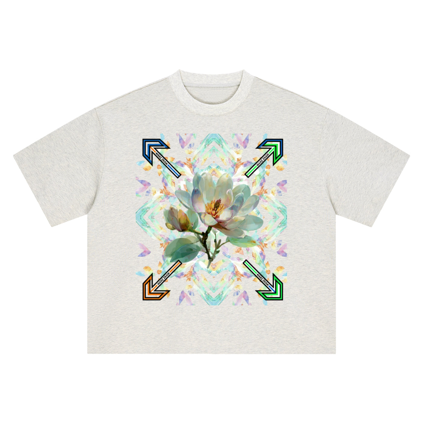 Mystic Magnolia Boxy Oversized T-Shirt