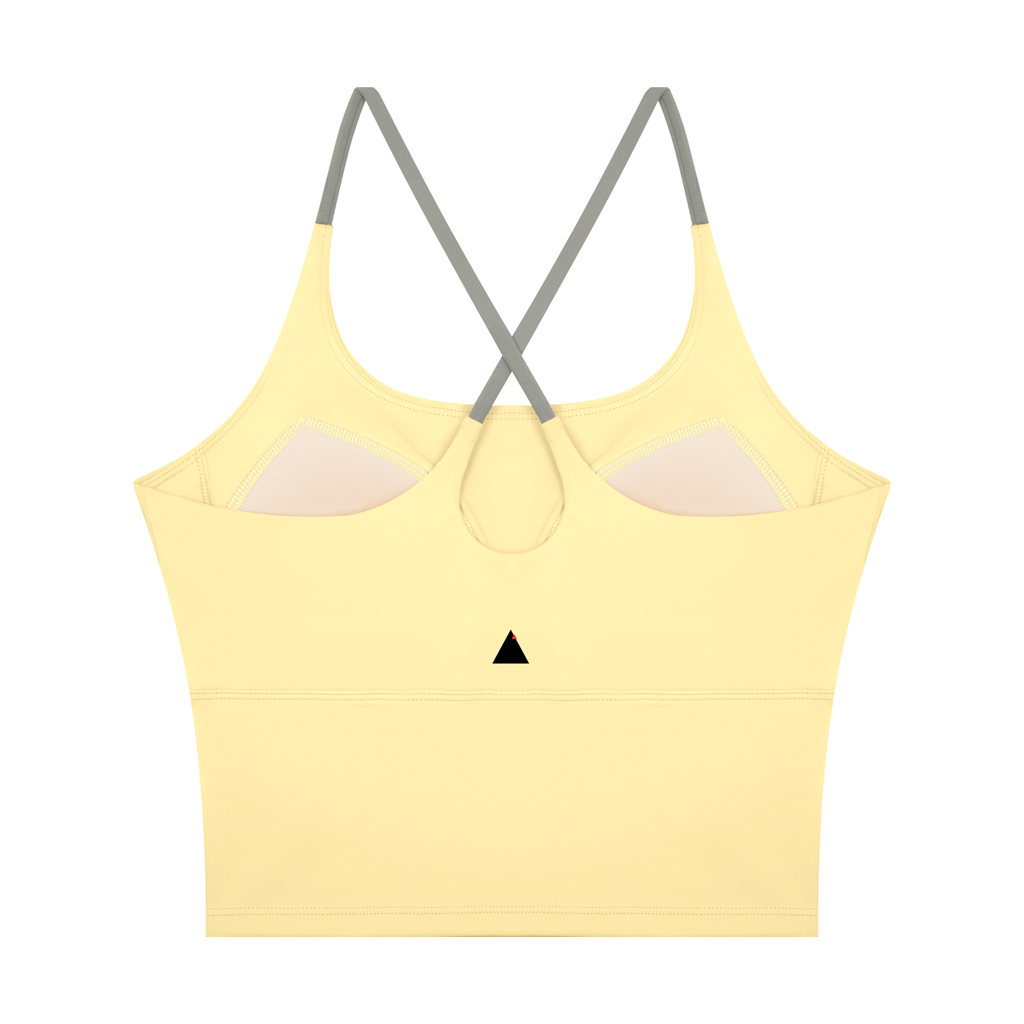 MARZ Women's Color Block Yoga Tank Top