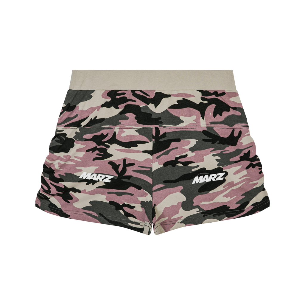 MARZ Women's Slim Camo Shorts
