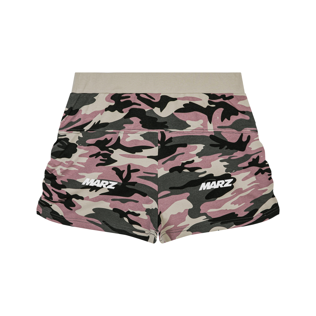 MARZ Women's Slim Camo Shorts